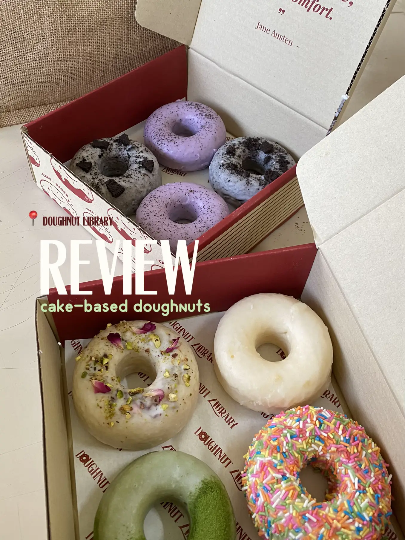 รีวิวแบบไม่อวย 🍩 Doughnut Library | แกลเลอรีที่โพสต์โดย Ms.besty | Lemon8