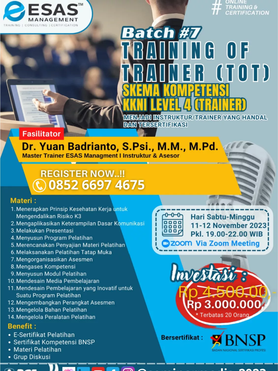 Pelaksanaan Kegiatan Training of Trainer (ToT) Guru Sekolah Minggu – STT  BNKP Sundermann