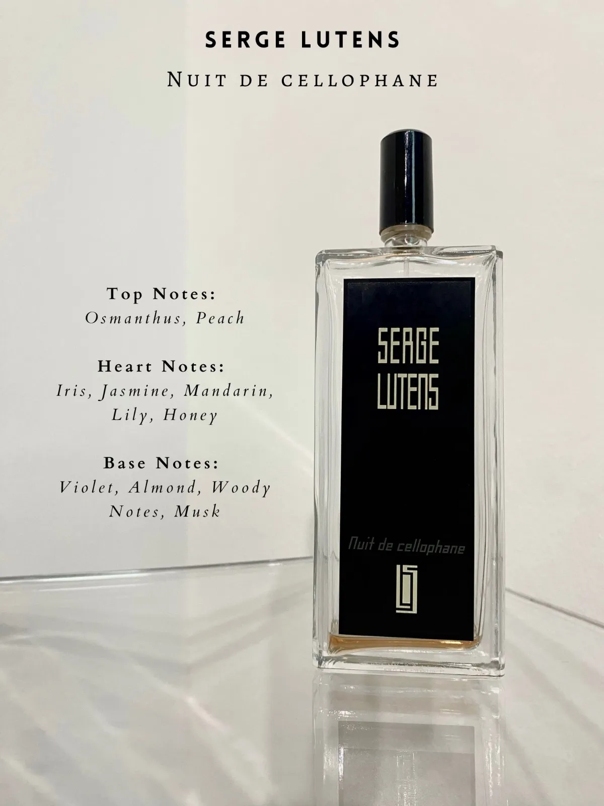 Serge lutens nuit de online cellophane eau de parfum