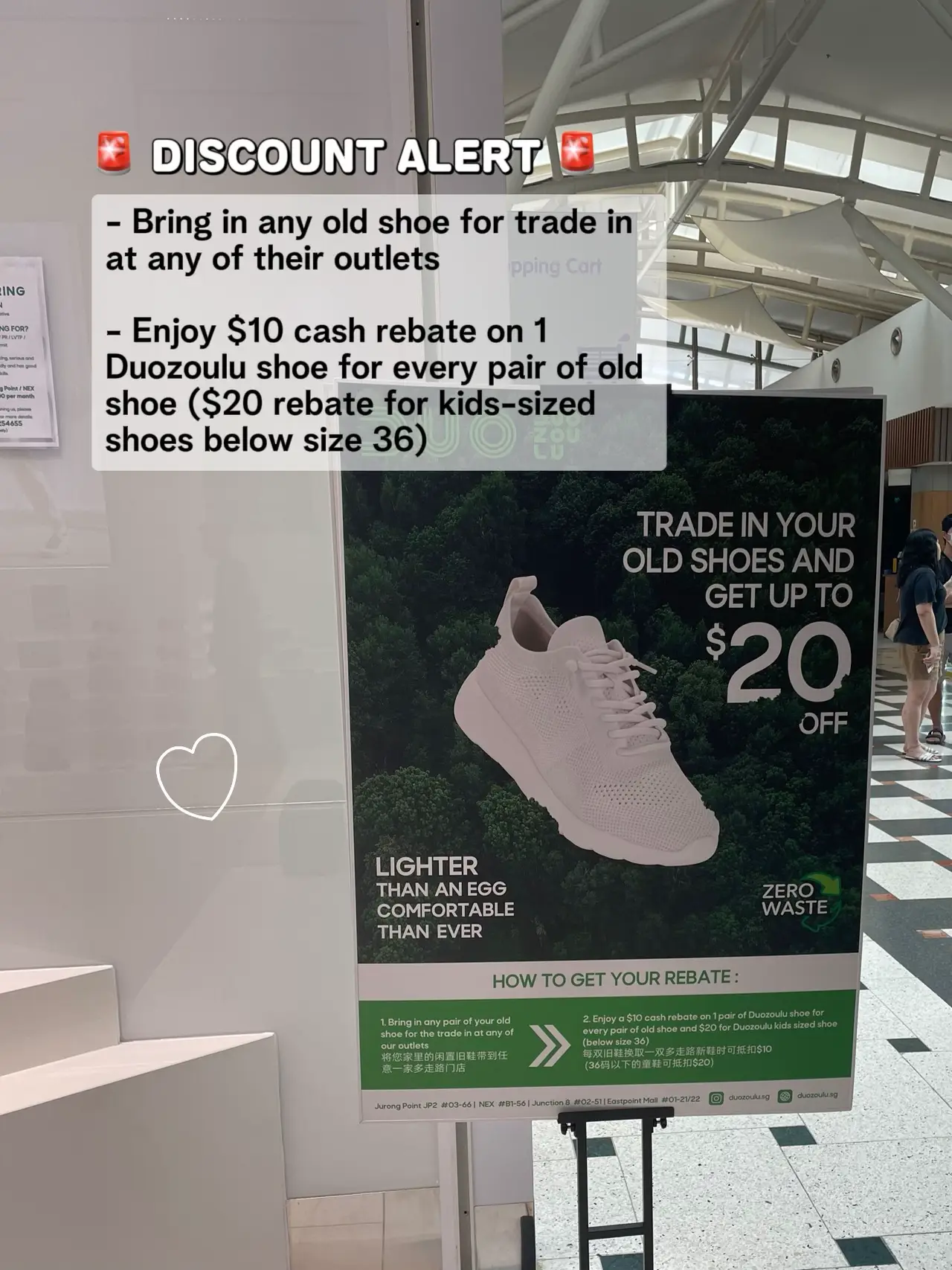 Trade shoes 2024 for cash