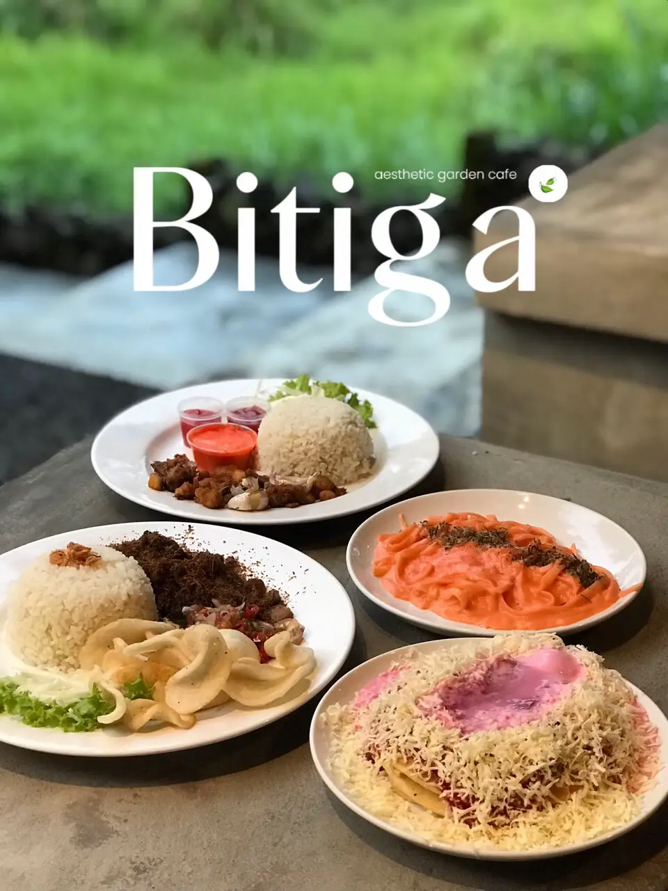 Aesthetic Garden Cafe in Malang 🍃 | Galeri diposting oleh dita | Lemon8