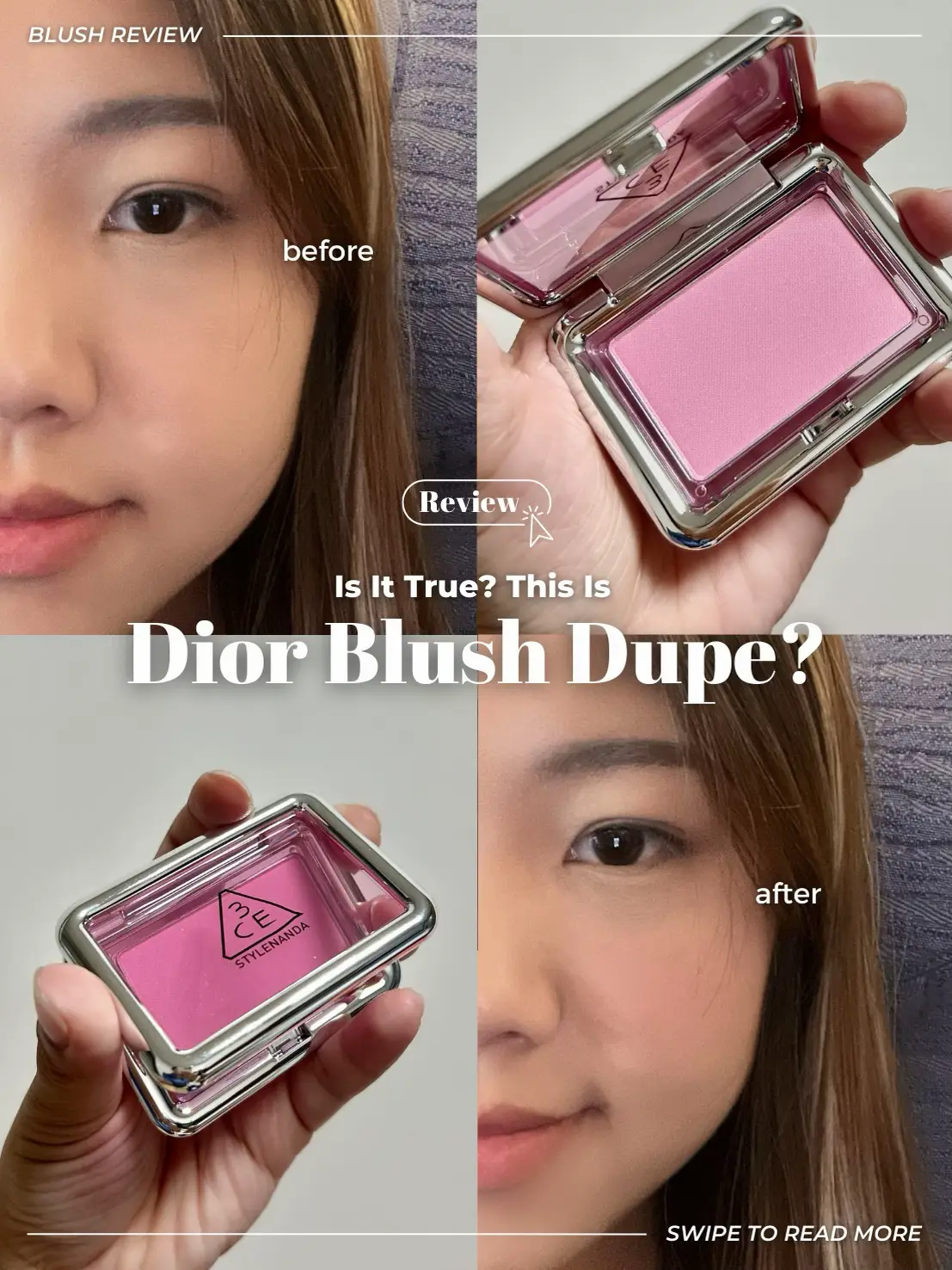 Is It True? This Is Dior Blush Dupe?🤔