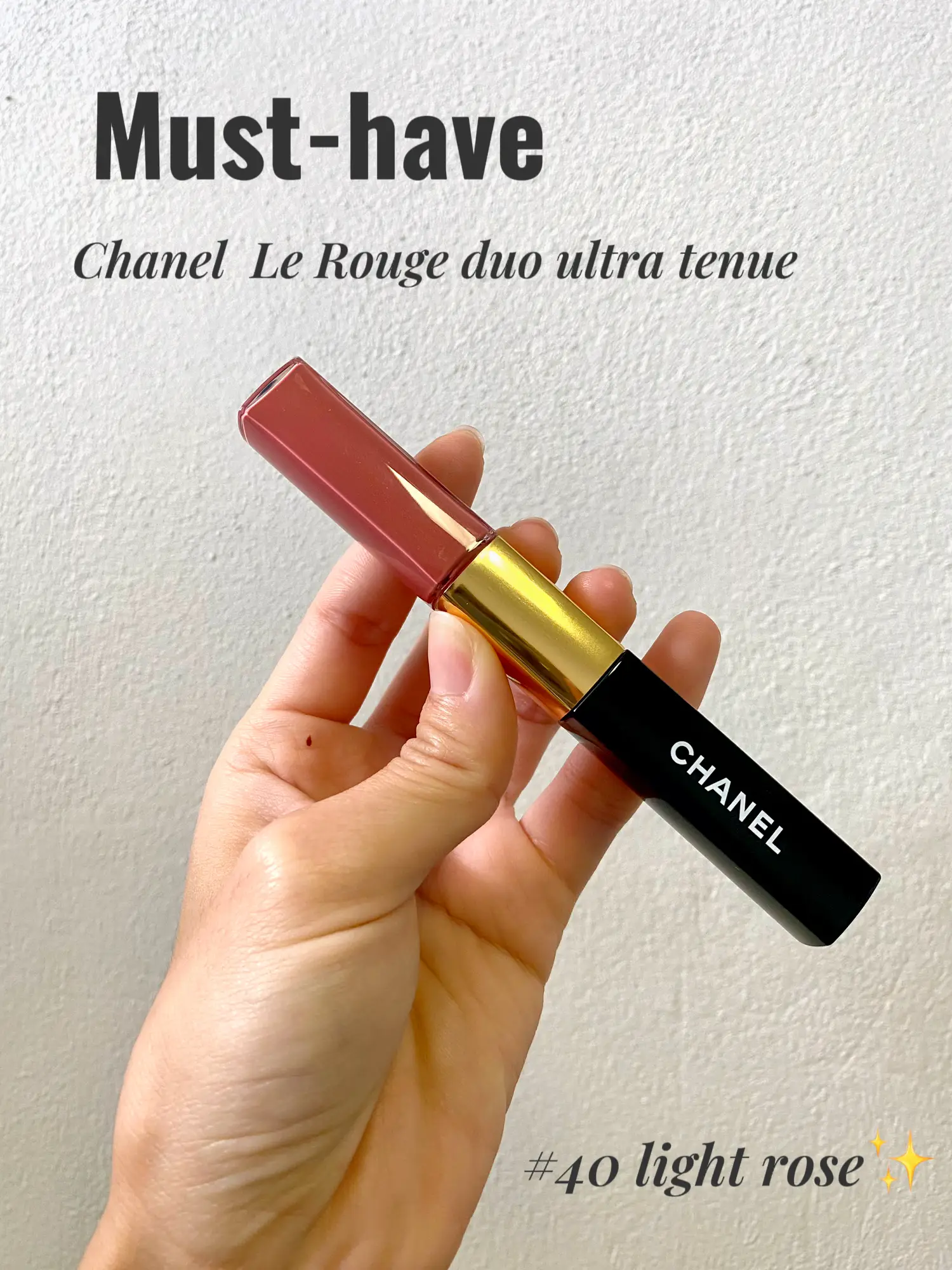 CHANEL LE ROUGE DUO ULTRA TEN 💖 LIP THAT SHOULD WITH POCKET