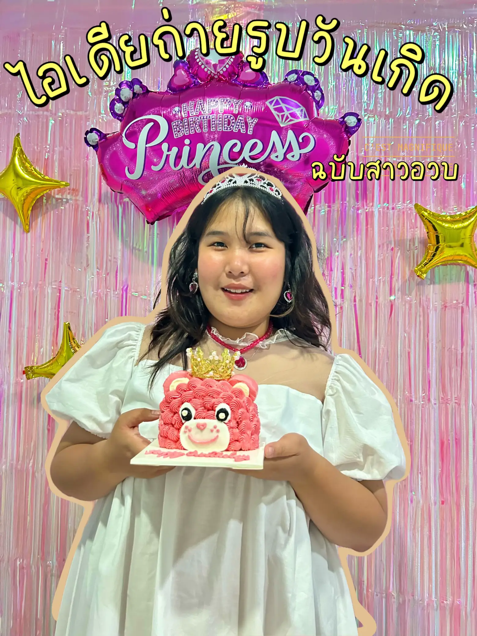 Princess Style Birthday Photo Idea Plump Girl Edition🎂💖 | Gallery posted  by earn_pchr | Lemon8