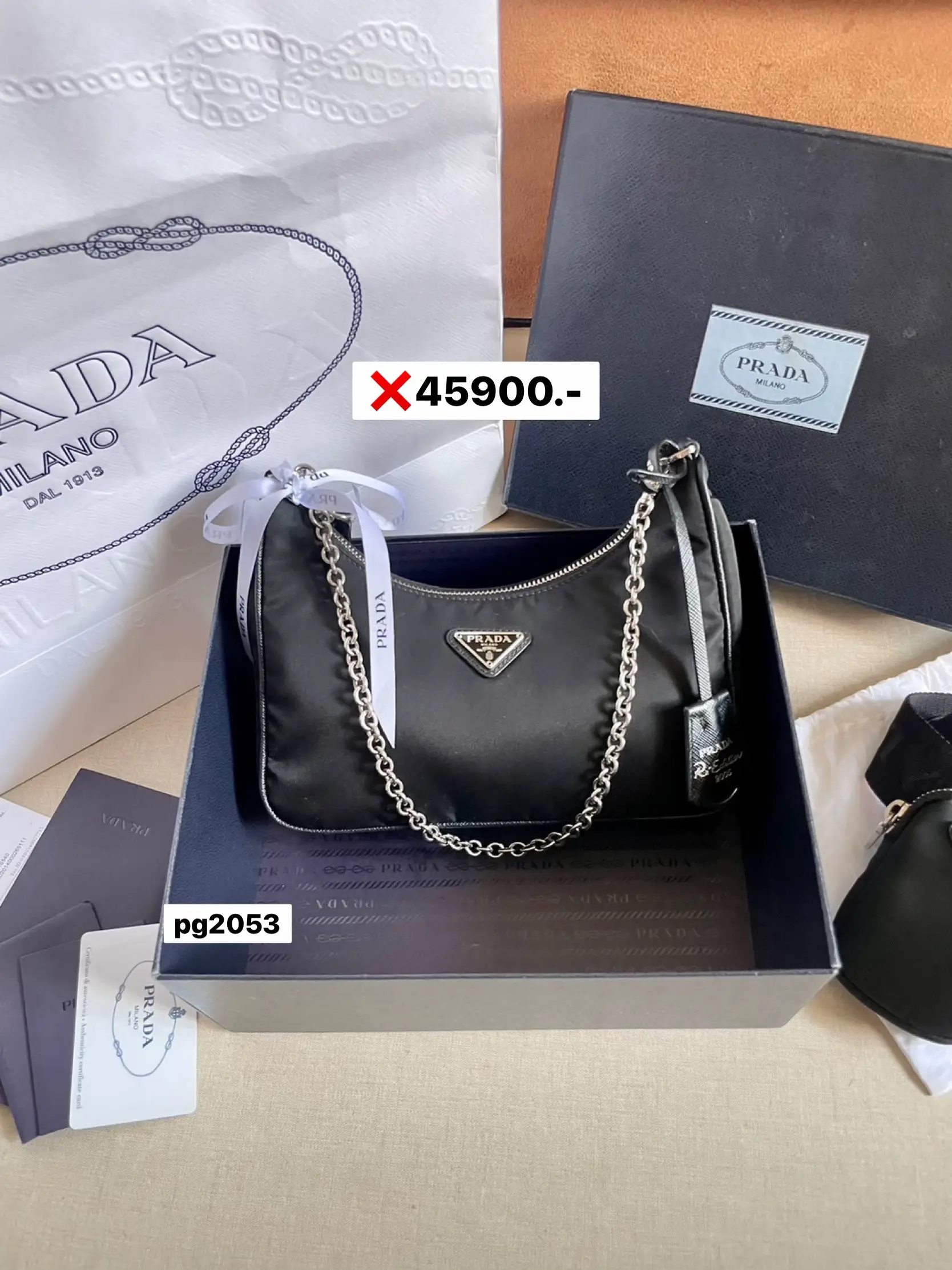 review: prada re-edition 2005 saffiano leather bag, Gallery posted by lex