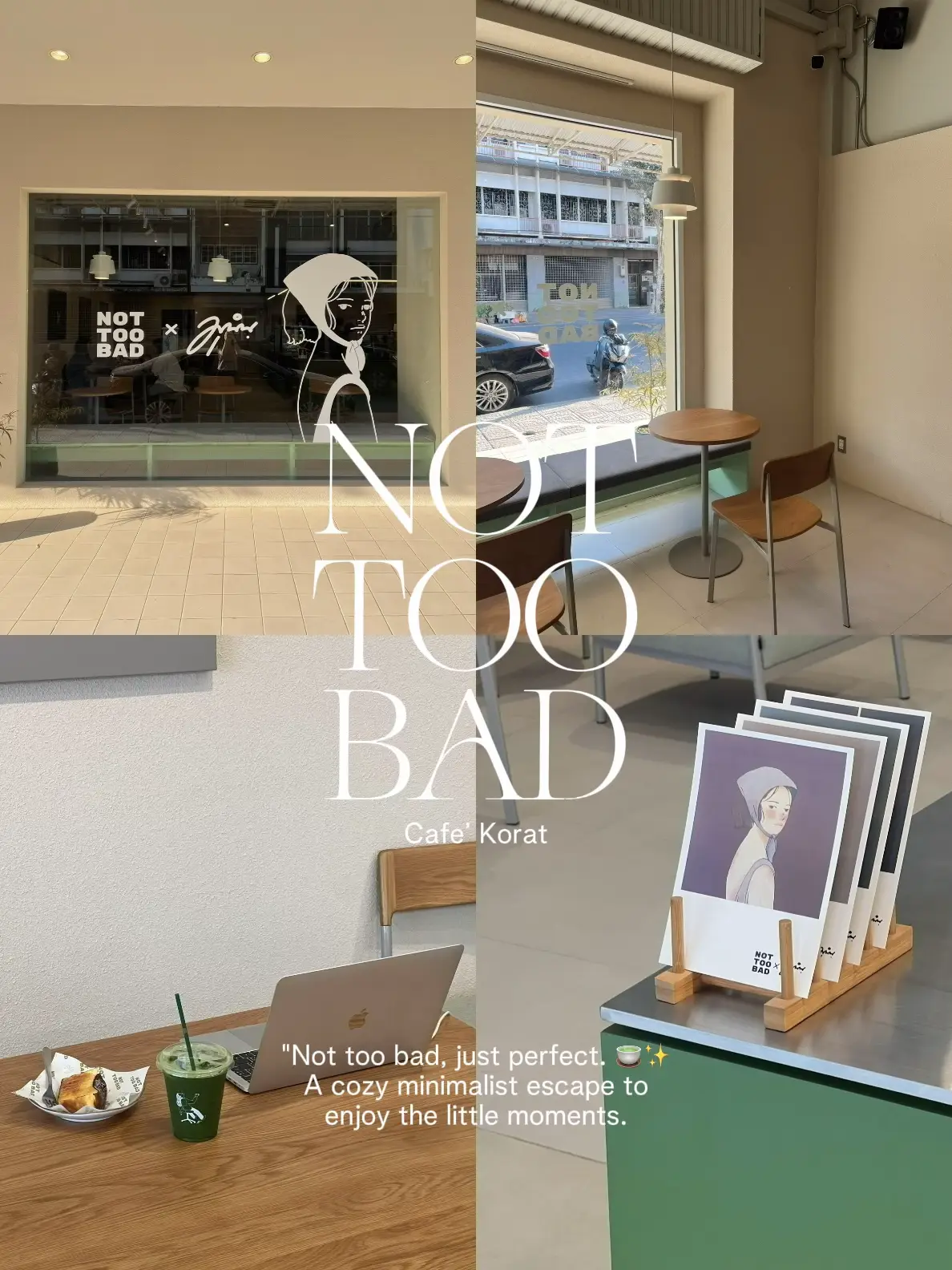 No Too คาเฟ่เปิดใหม่โคราช | Not too bad 🍵 | แกลเลอรีที่โพสต์โดย Journoon ...