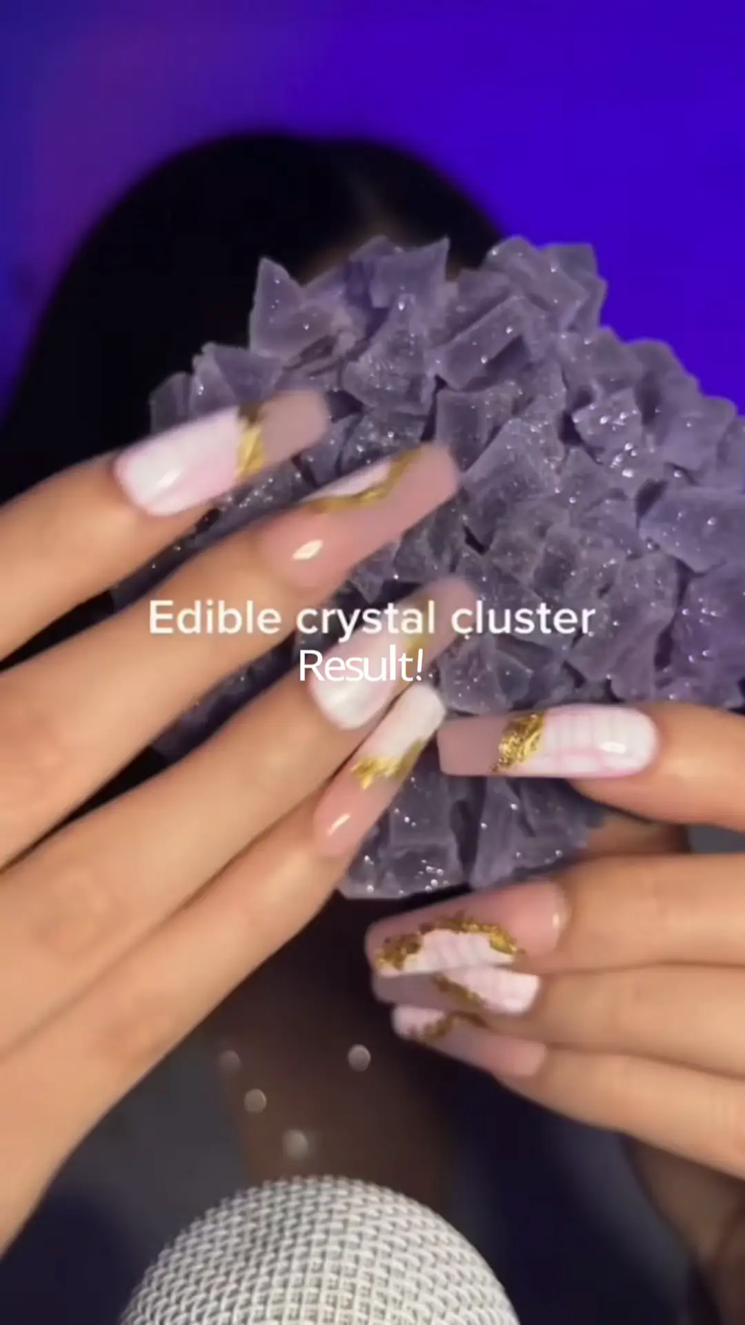 Edible Crystal Clusters