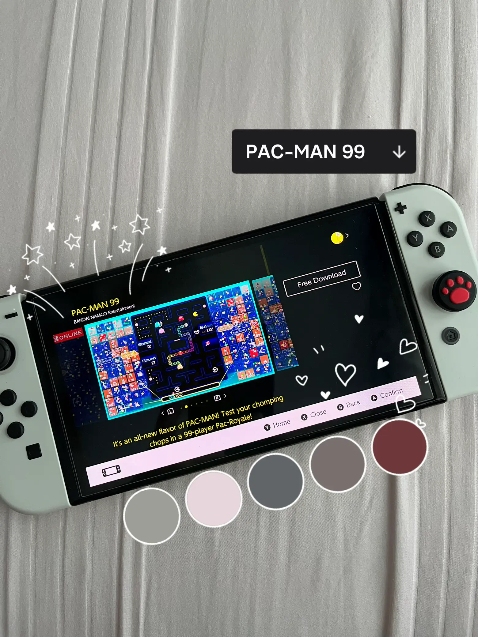 PAC-MAN 99, Aplicações de download da Nintendo Switch
