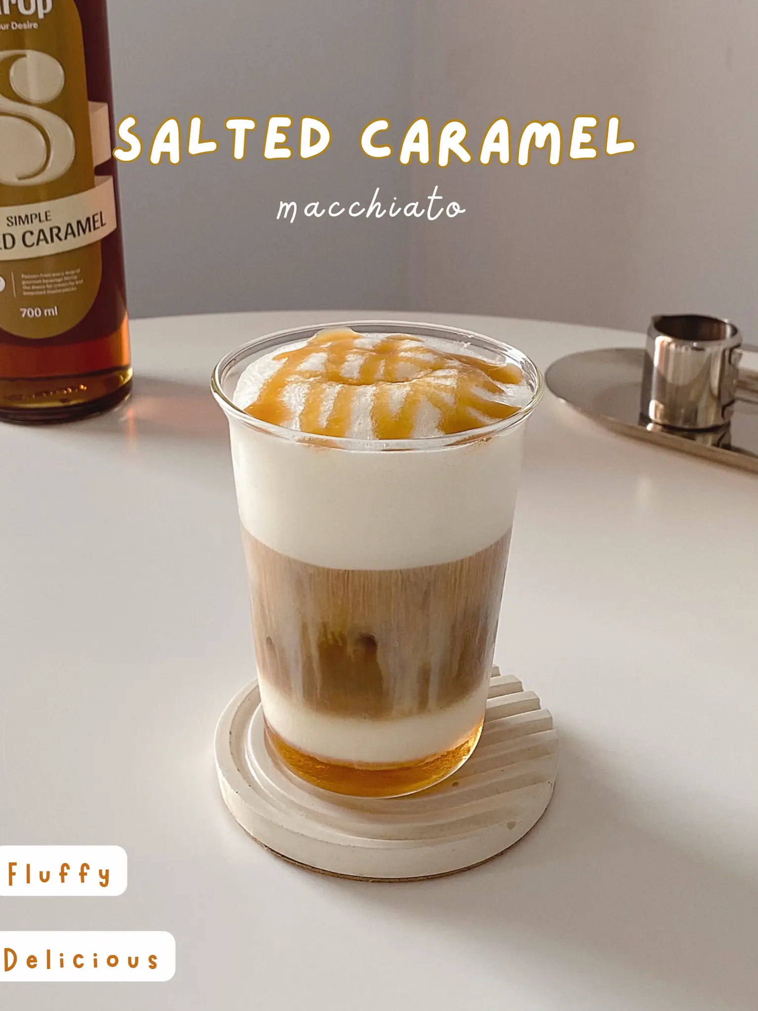 Salted Caramel Macchiato — Recipe