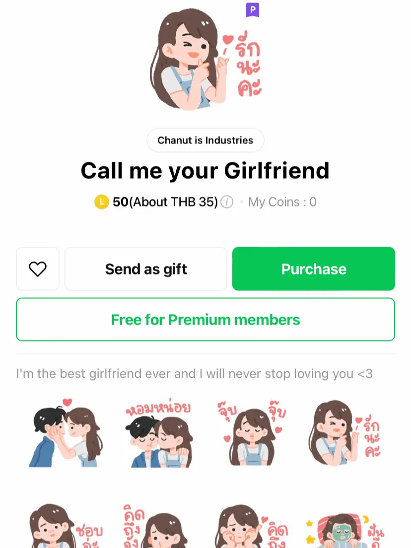 Will you be my girlfriend - LOVE' Sticker