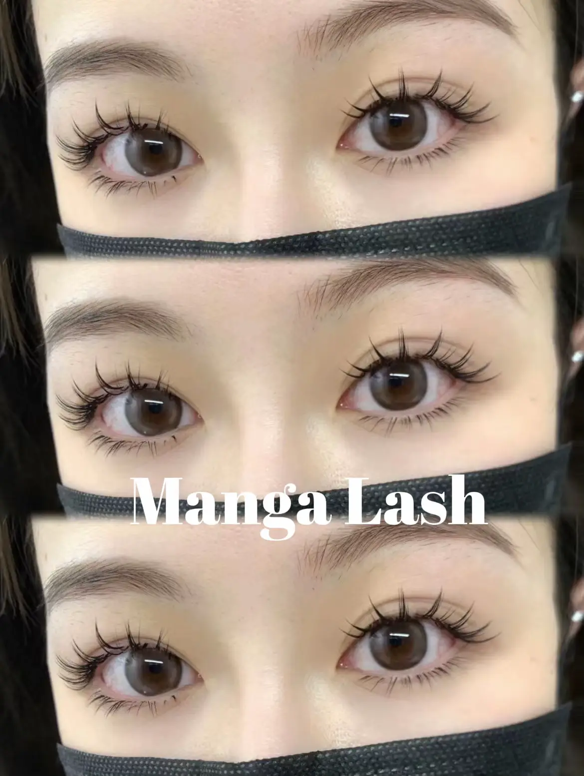 Manga Lash Tutorial  How to DIY manga lashes 