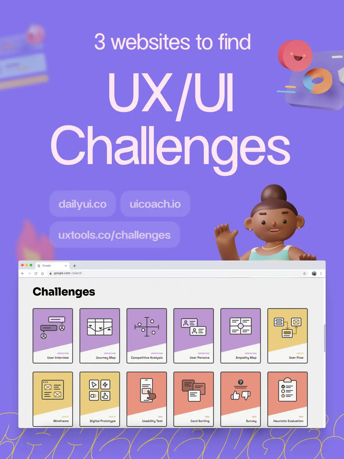 5 เว็บUX/UI มือใหม่พลาดไม่ได้‼️😍 | วิดีโอที่เผยแพร่โดย Ampossible | Lemon8