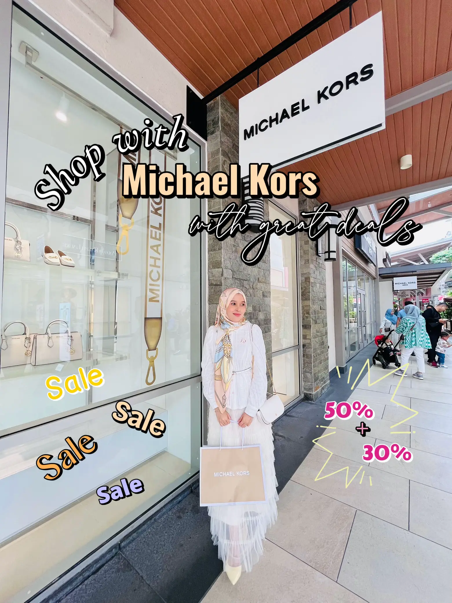 Michael Kors CNY sales for 50 30 off Gallery posted by Nina Farina Lemon8