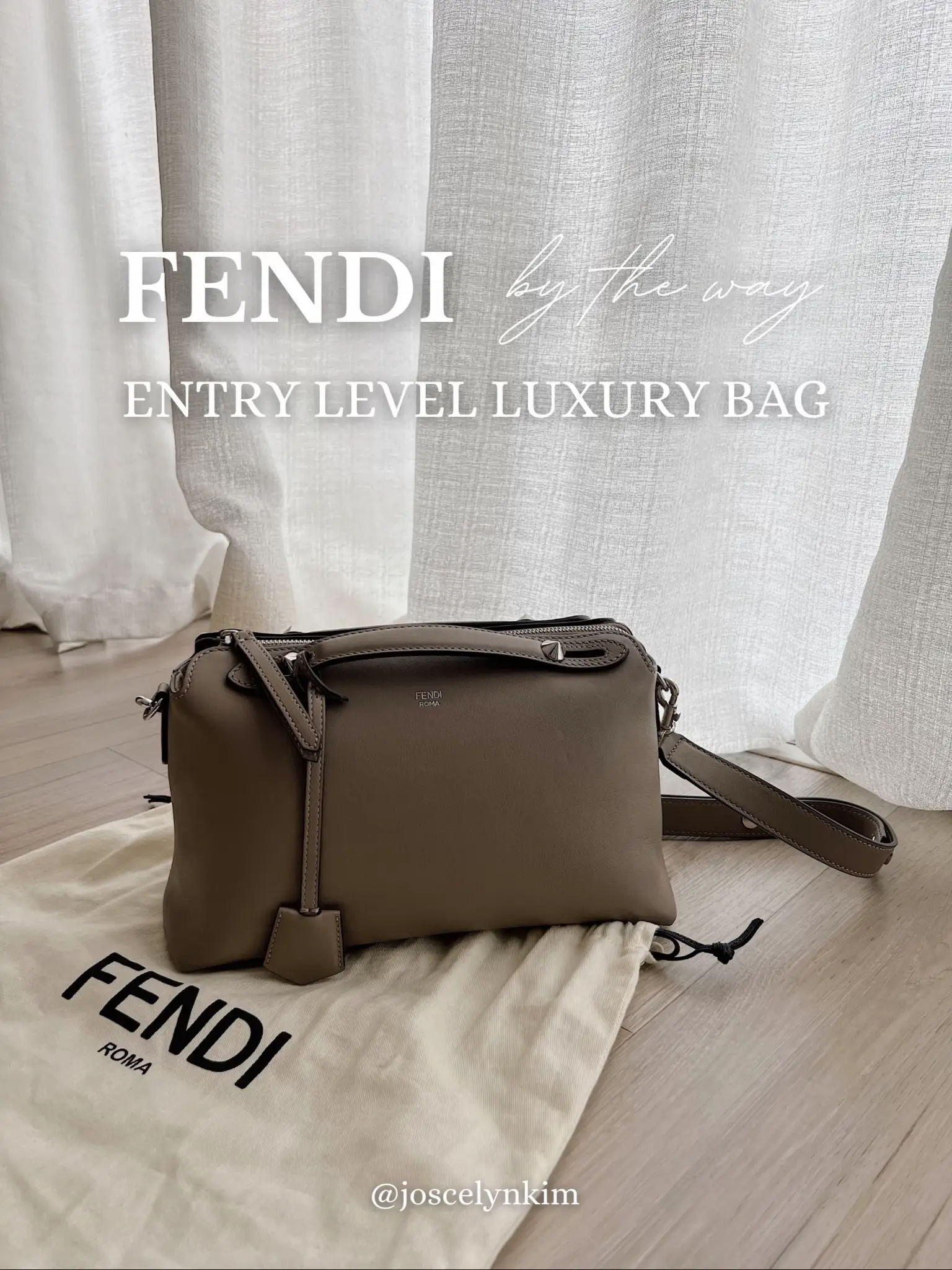 Fendi By the Way Unboxing  Best Boston Bag 