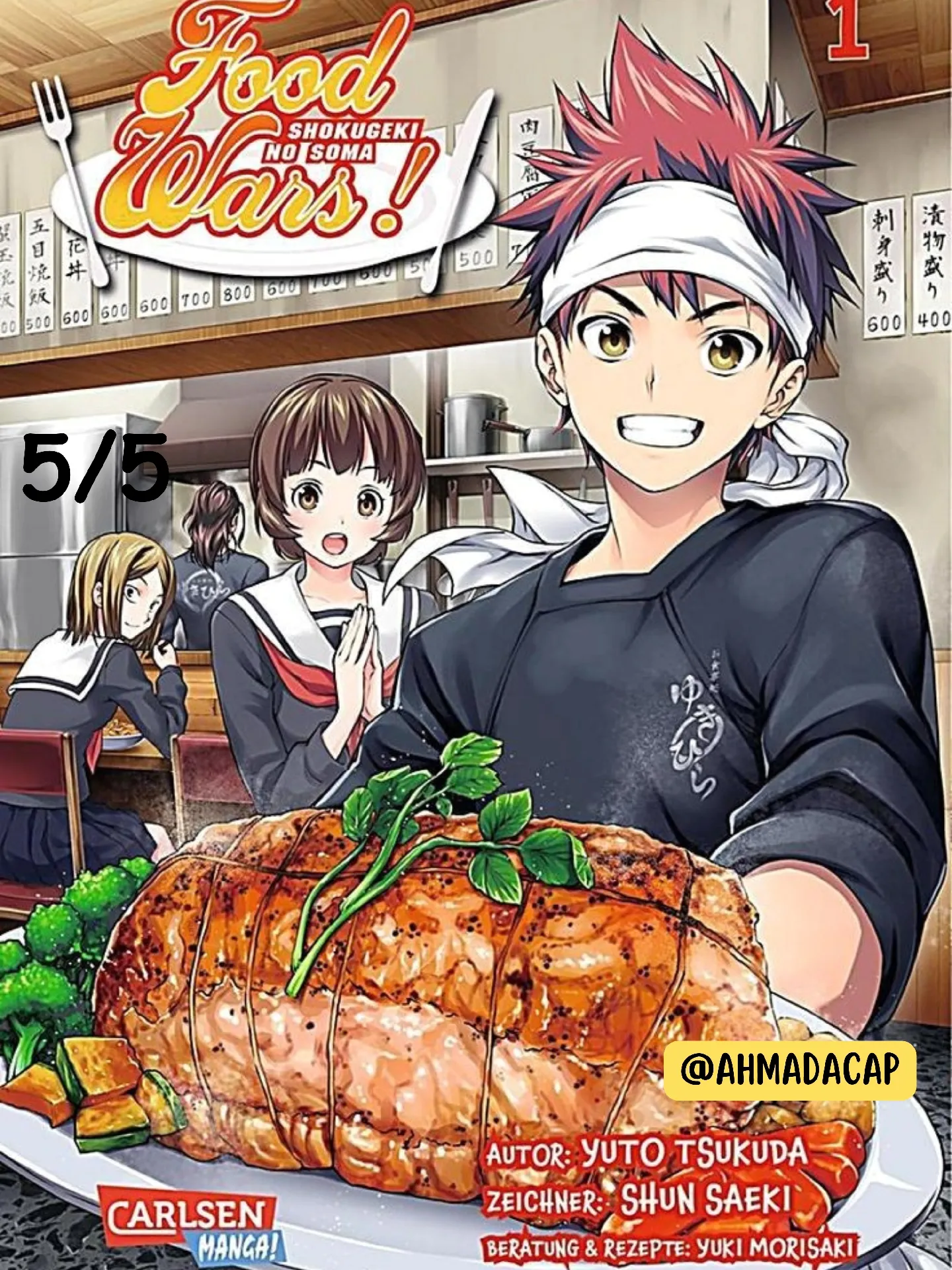 Food and Cooking Anime Recommendation!!!