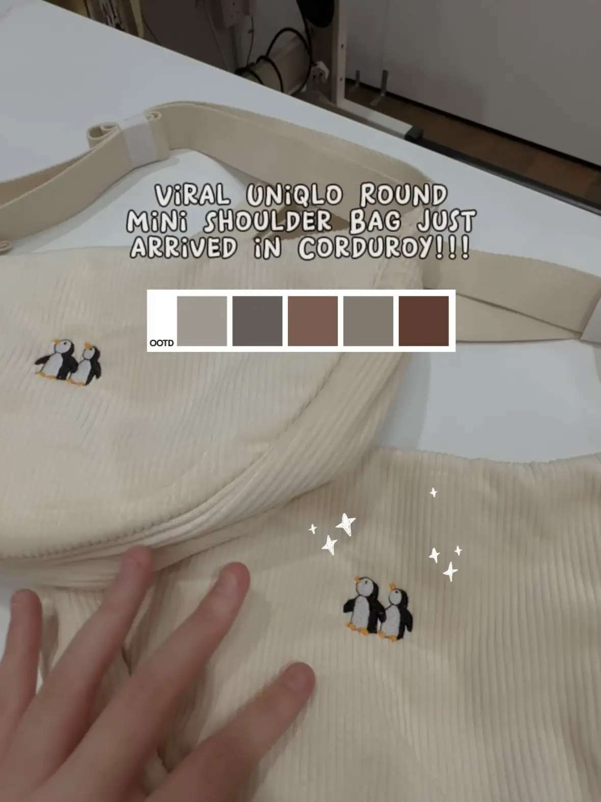 Uniqlo's Viral Bag Is Now Available In Corduroy