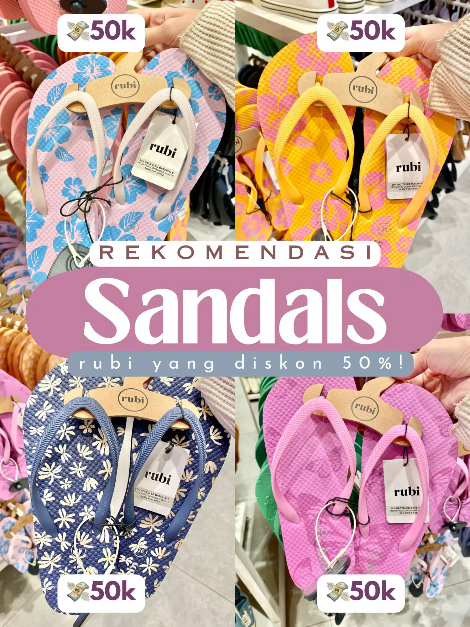 Sandal rubi hot sale