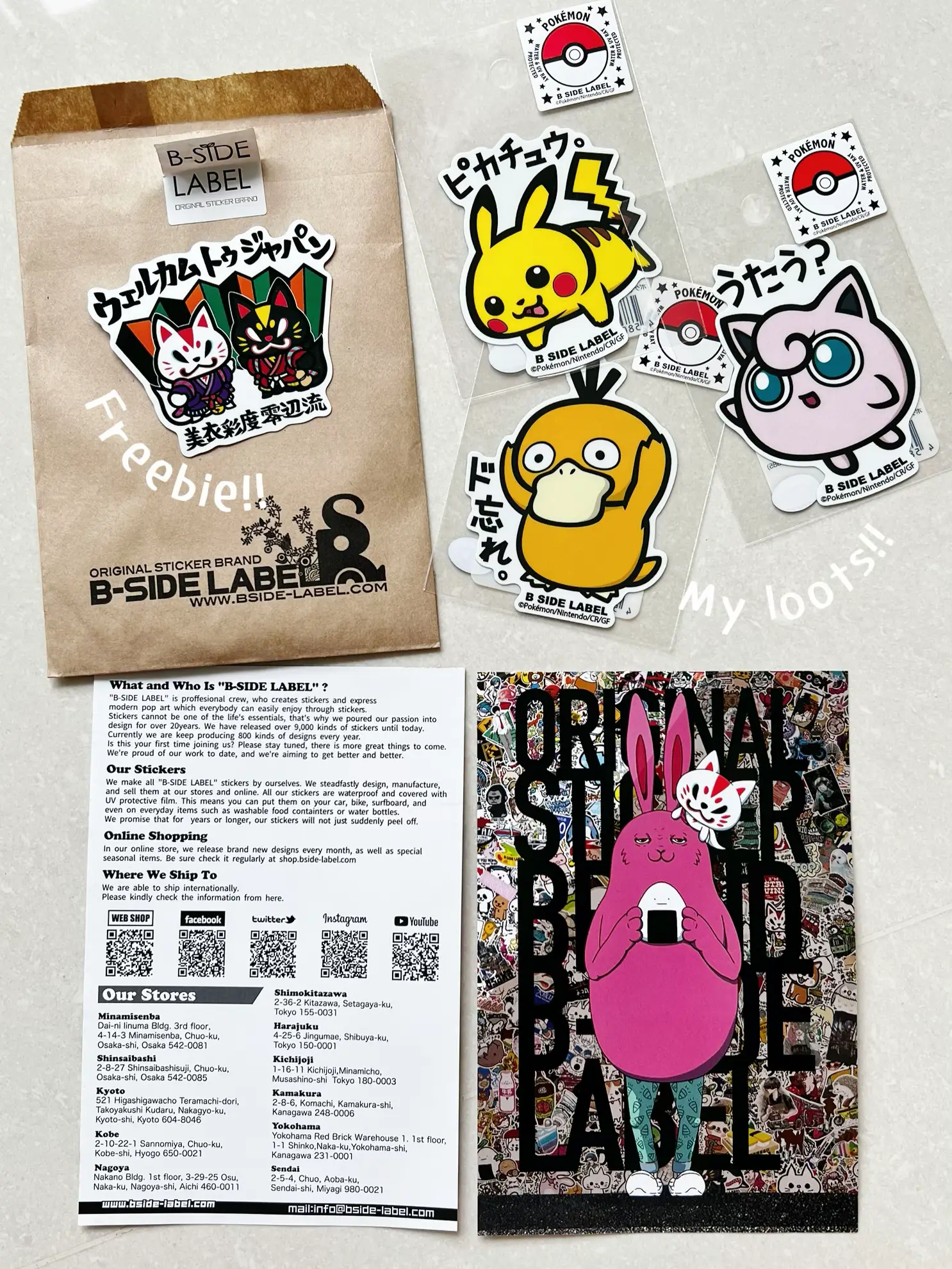 BEST STICKER SHOP in Japan 😍🇯🇵, Gallery posted by minniemin 🖤