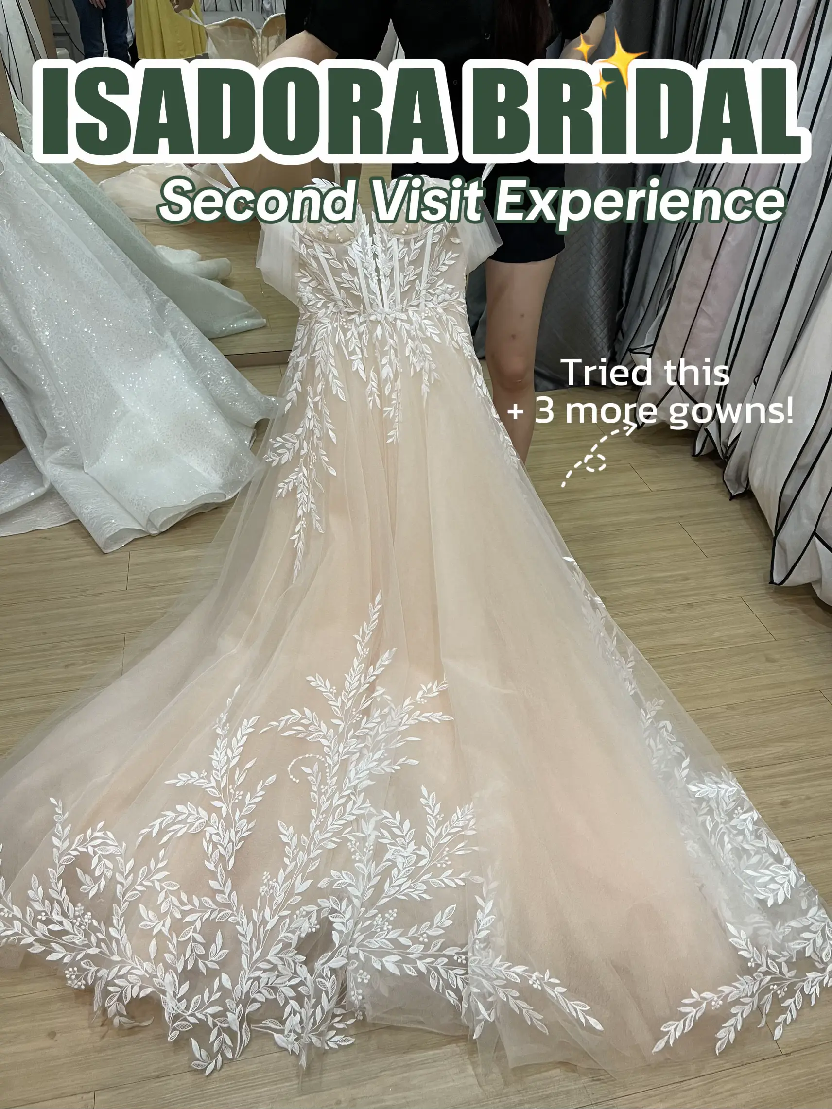 Why I chose Isadora Bridal after 2 visits Gallery posted by Eustea Lemon8