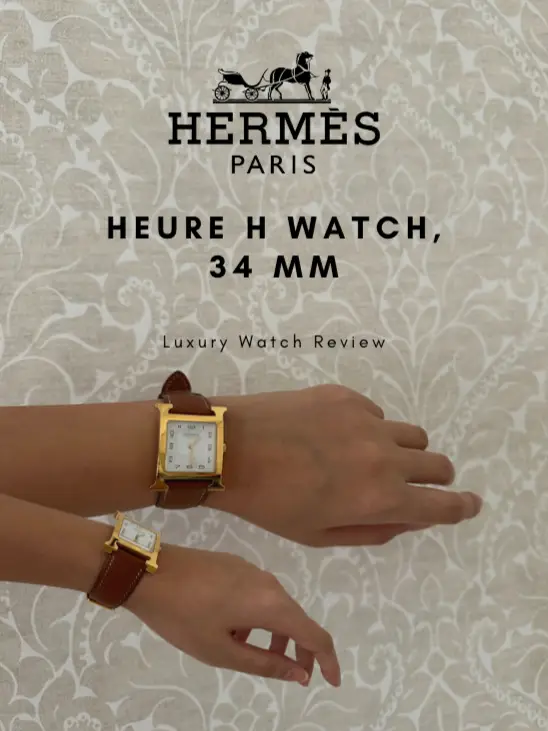Heure H watch, 34 mm