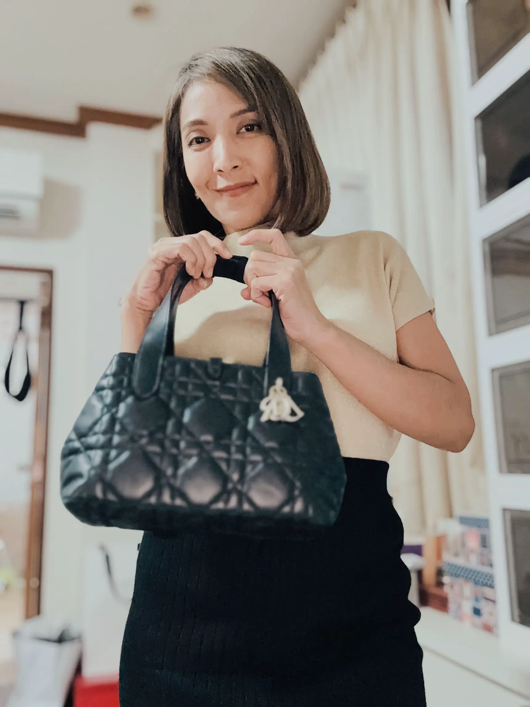 Dior discount initial bag