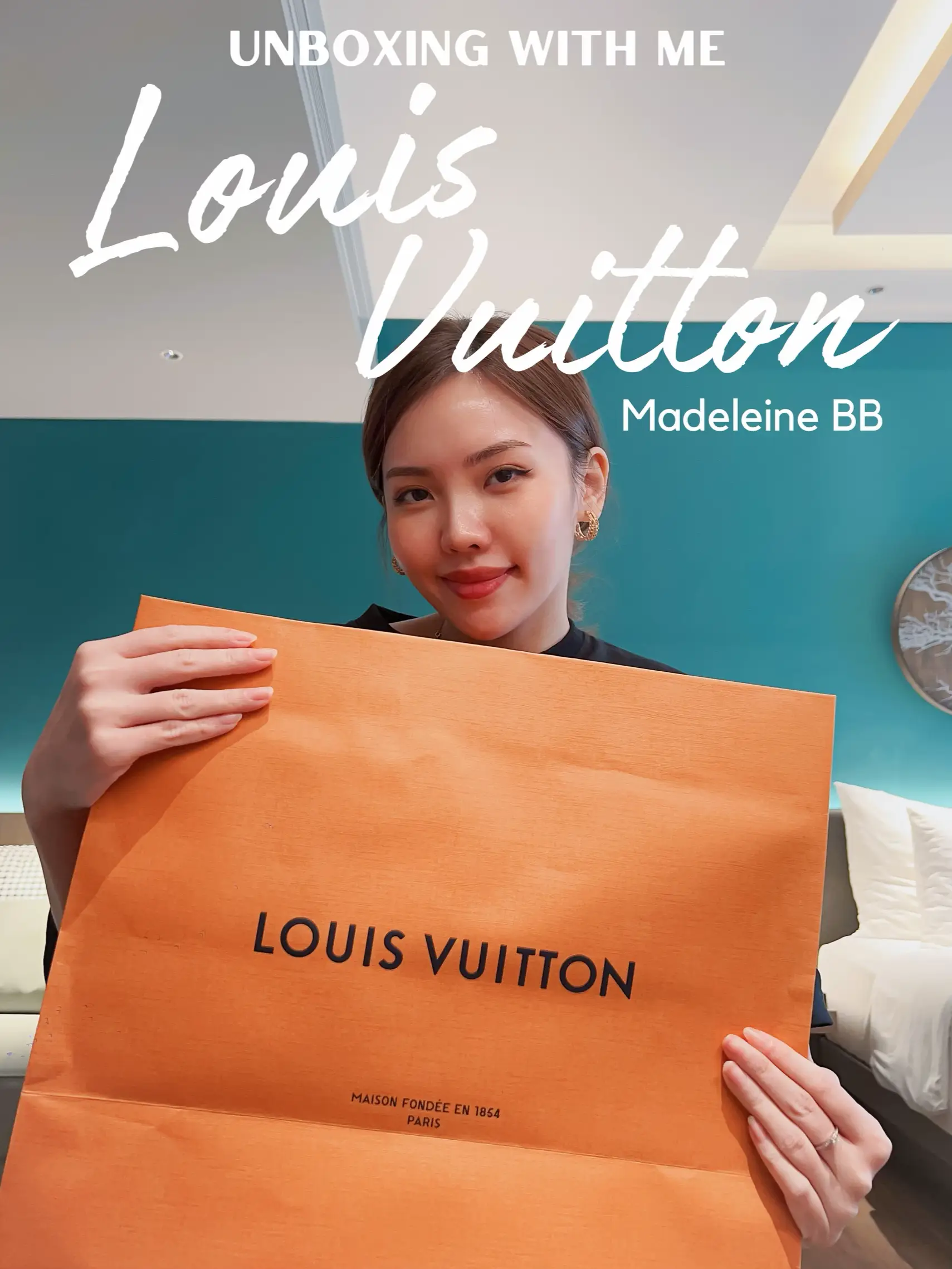 Unboxing LV Madeleine BB with Me! 😍