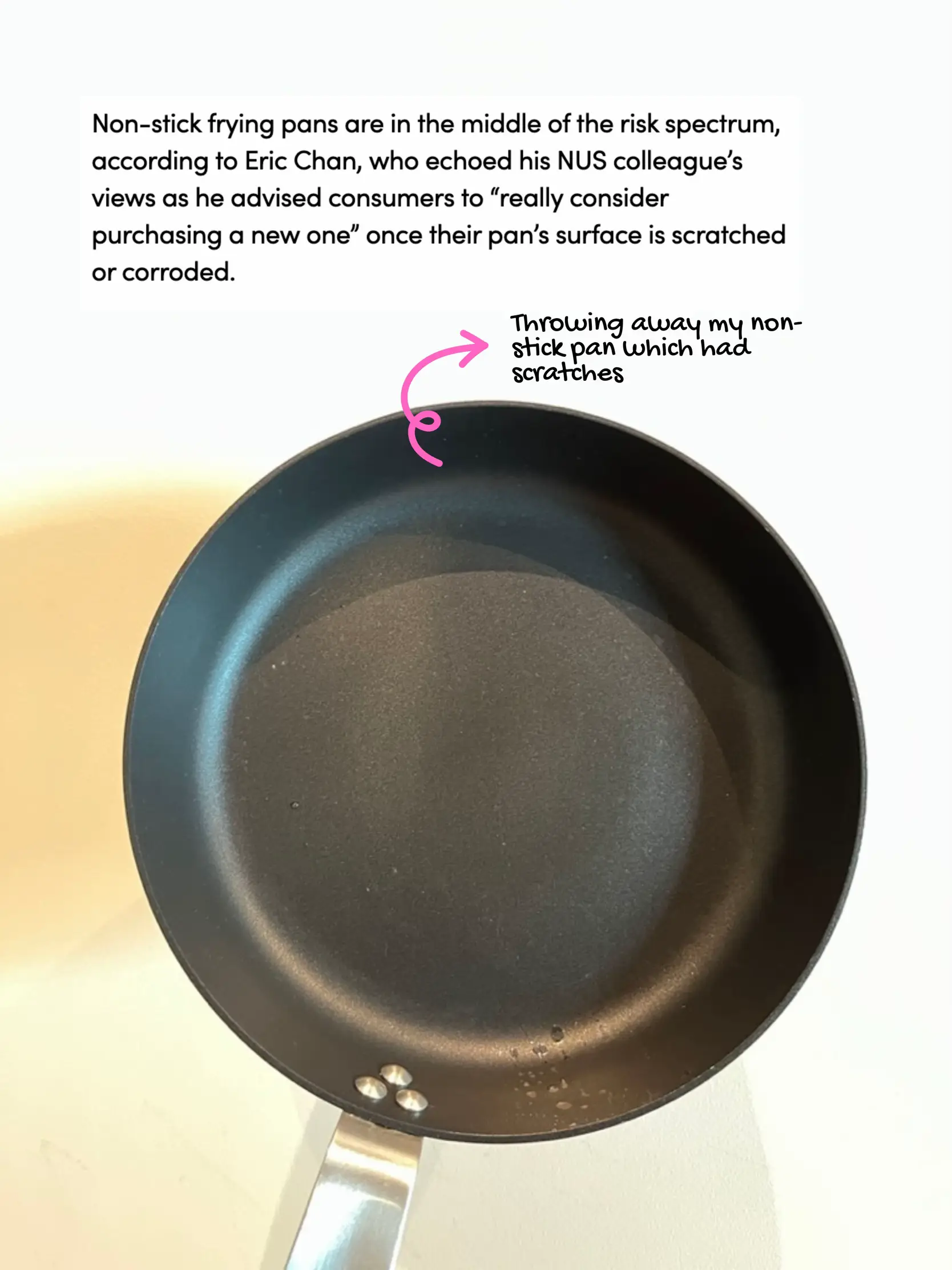 Should I Throw Away My Scratched Non-Stick Pan? 