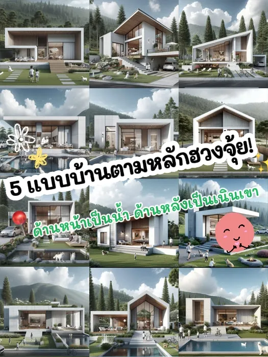 แบบบ้านชั้นเดียวทรงโมเดิร์น สวยทันสมัย | วิดีโอที่เผยแพร่โดย Chaiwuttcs ...