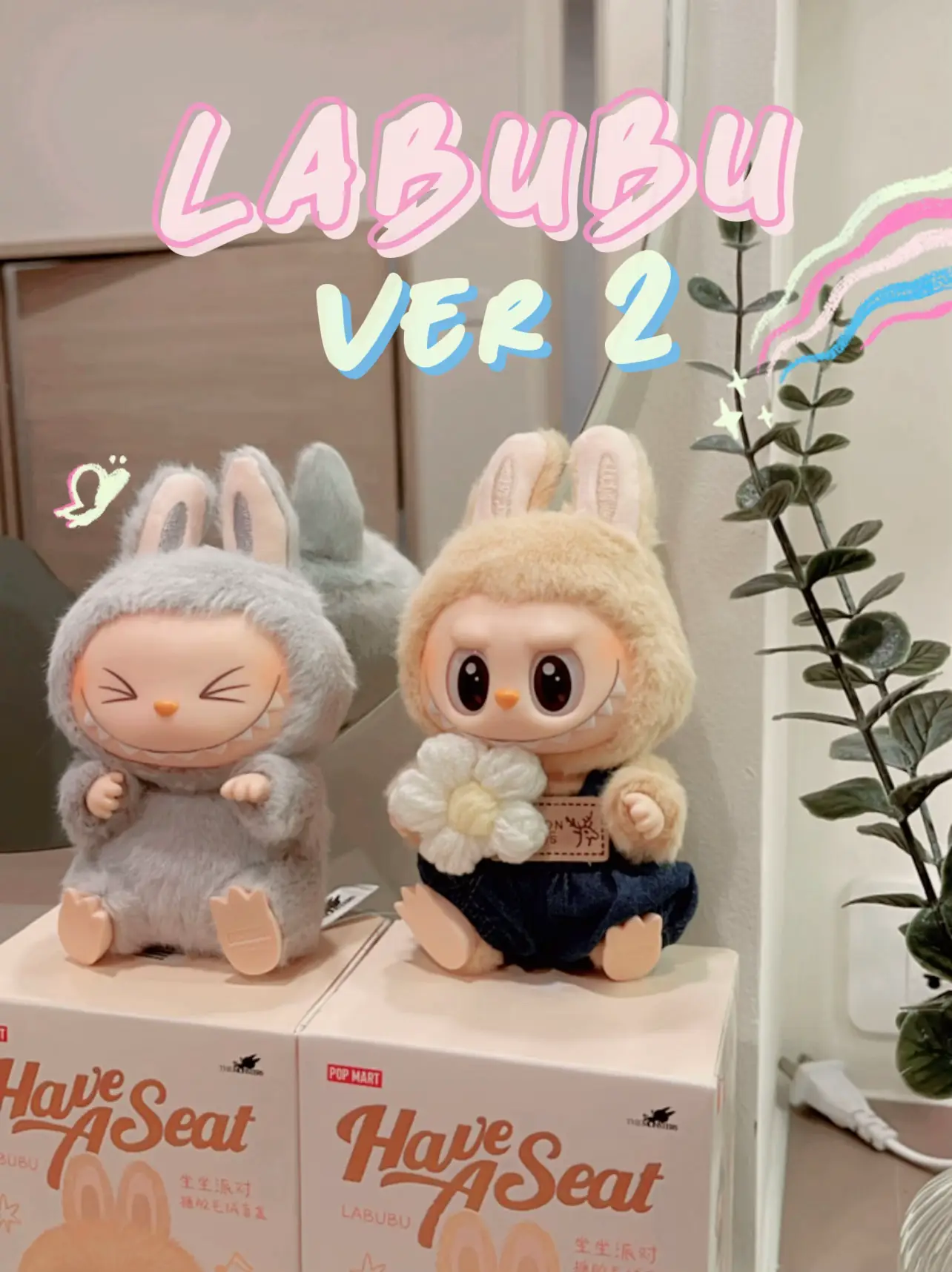Labubu V2 น่ารักจนเรียกเพื่อน 😅💖 | Gallery posted by