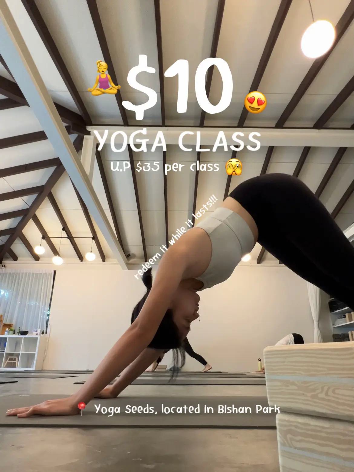 $10 HATHA YOGA CLASS 🤩 + benefits of yoga 🧘‍♀️'s images(0)