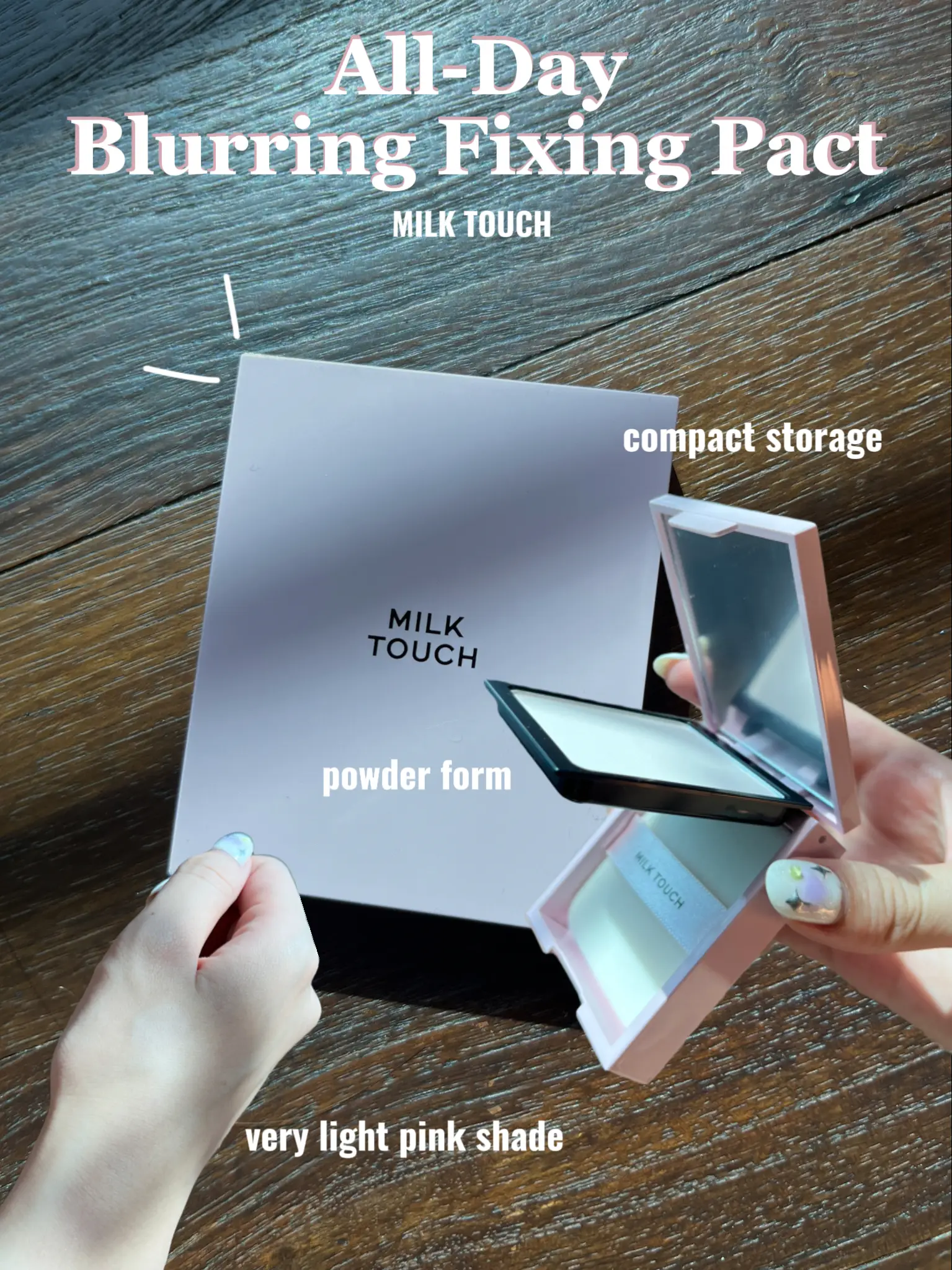 Milk Touch All Day Perfect Blurring Fixing Pact