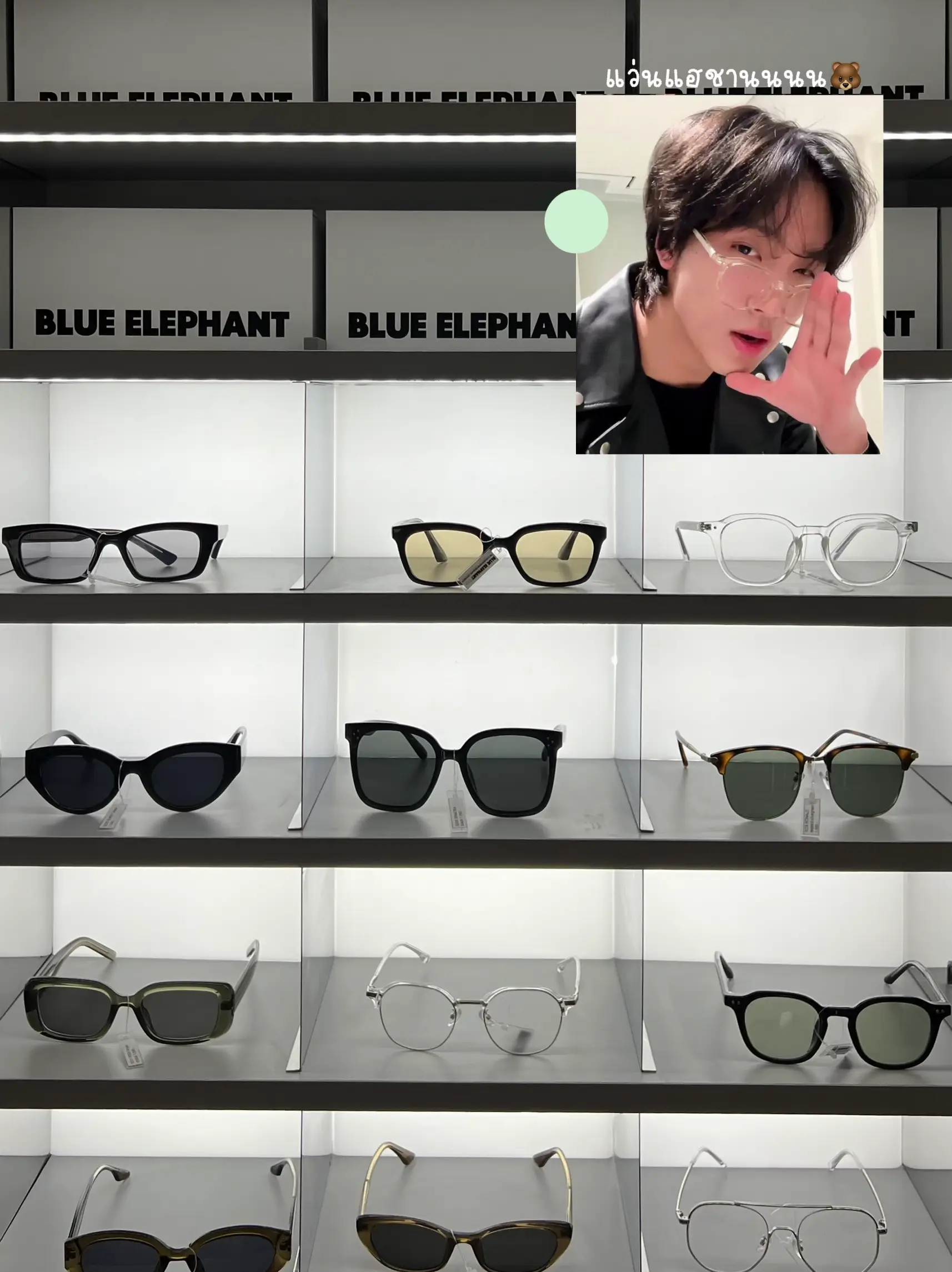 Blue elephant 👓🗯️ Hashan glasses brand has entered Thailand! | Gallery  posted by nursy .•❤︎ | Lemon8