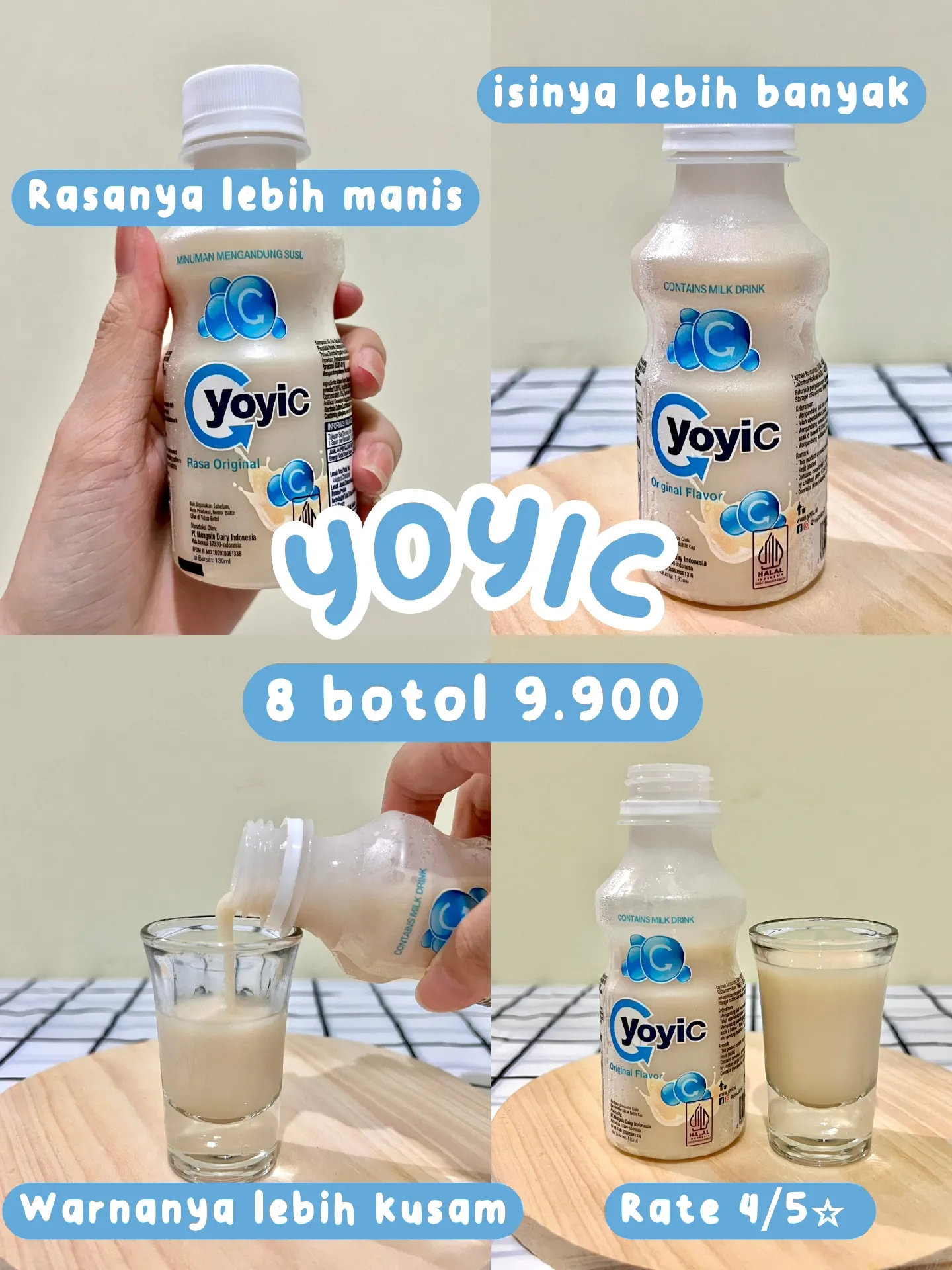 MINUMAN PROBIOTIK MANA YG LEBIH ENAK?!, Galeri diposting oleh  Eat&travelstory