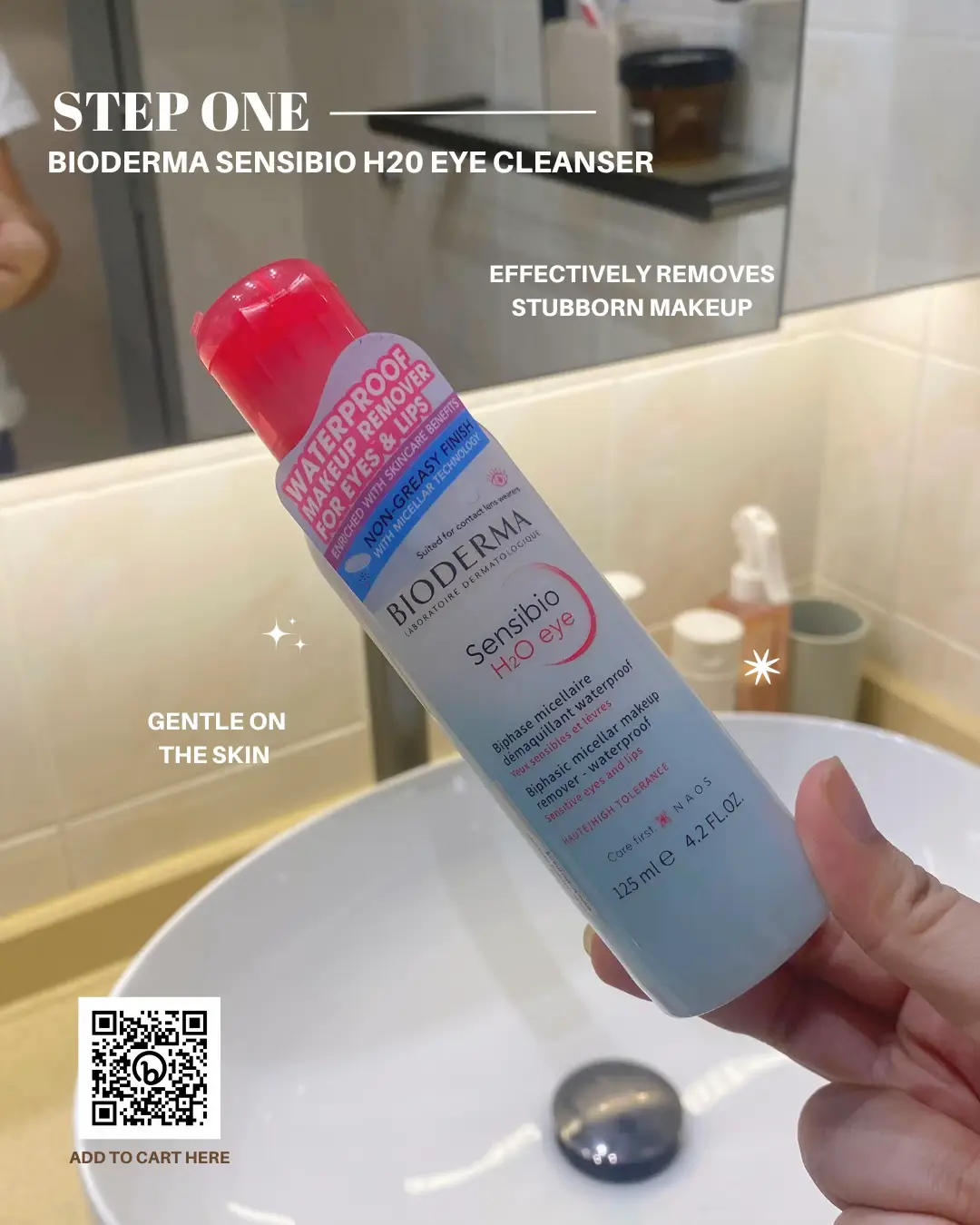 Bioderma Sensibio H2O Eye Biphase Micellar Makeup Remover Review