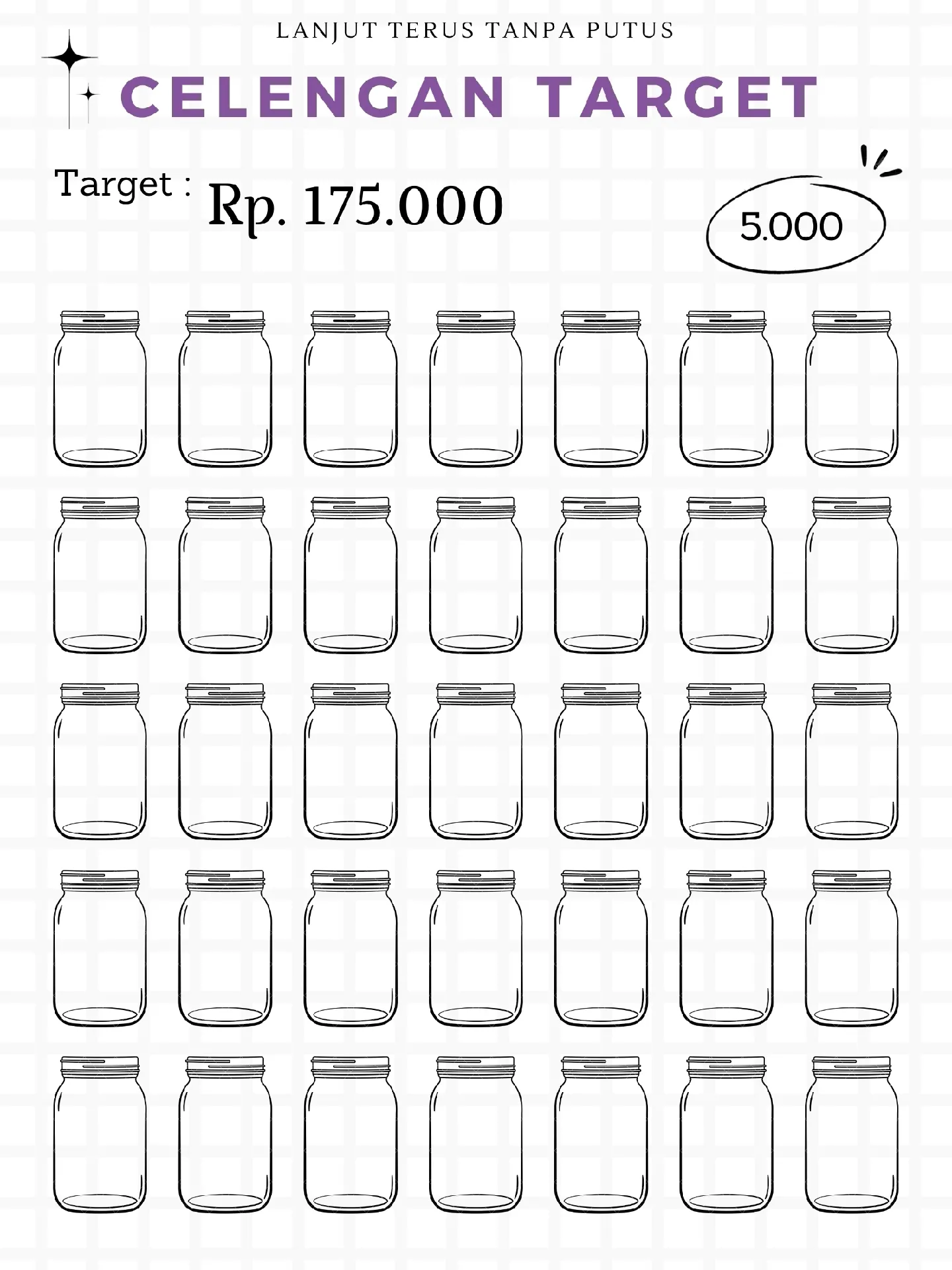 Template Menabung buat pemula⁉️(PT.1) | Galeri diposting oleh poy★ | Lemon8