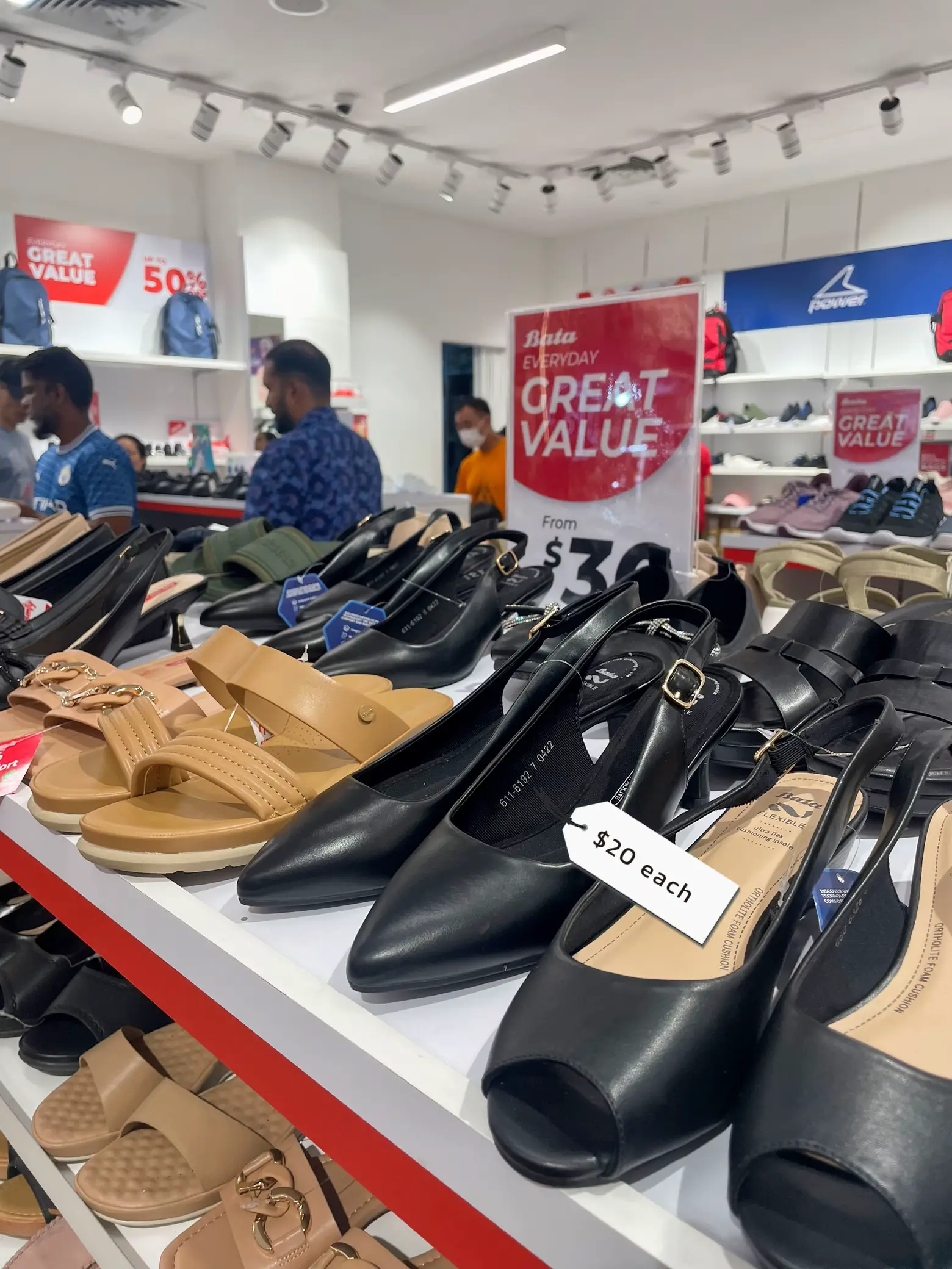 Bata shoes outlet origin