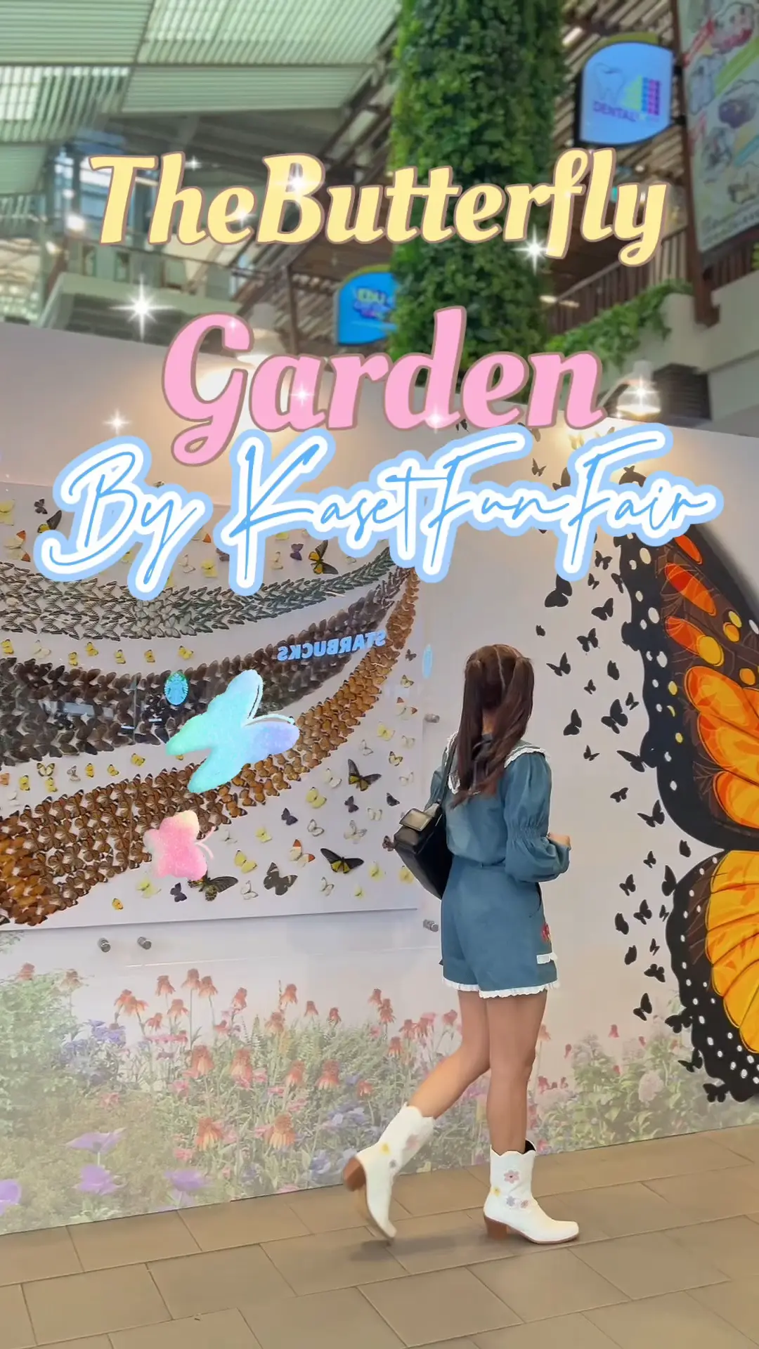 งานแสดงผีเสื้อที่ใหญ่ที่สุดในกรุงเทพฯ The Butterfly Garden