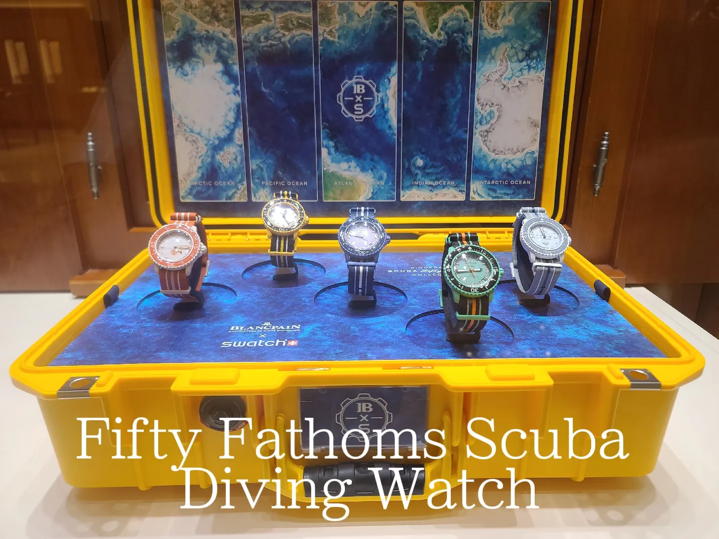 BlancpainXSwatch Fifty Fathoms Scuba Watch Gallery posted by