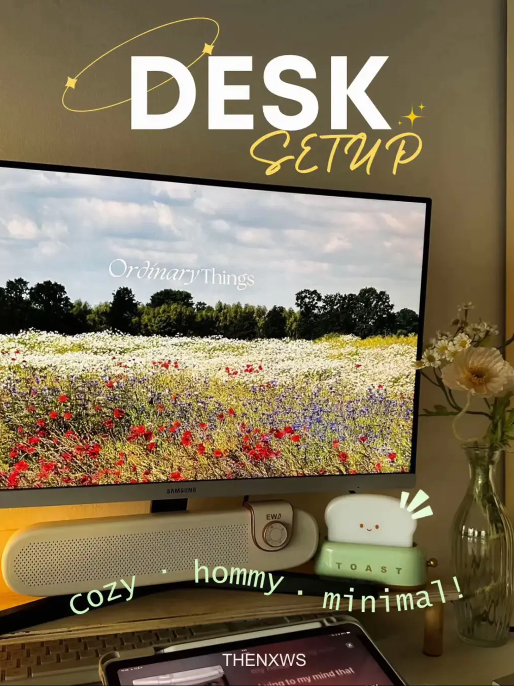Desk setup มาจัดโต๊ะกันคับ🖥️ | แกลเลอรีที่โพสต์โดย THENXWS | Lemon8