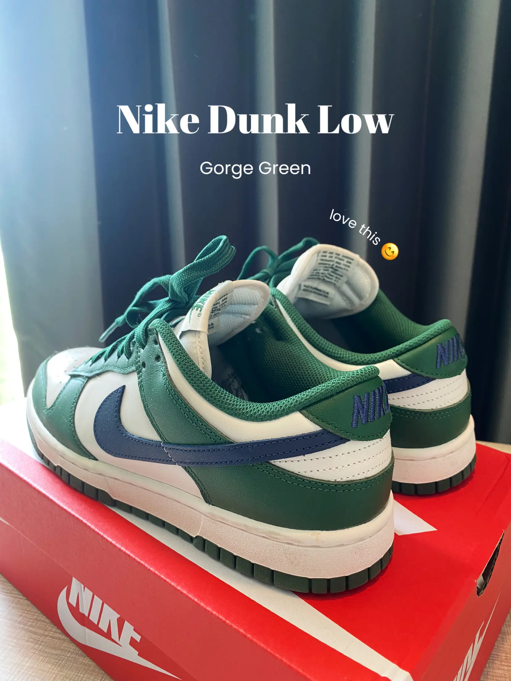 Nike Dunk Low : Gorge Green 👟💚 | Pear Kikiが投稿したフォトブック