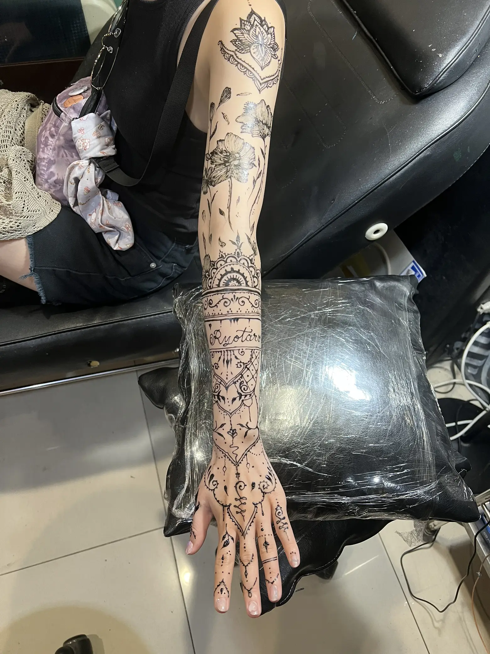 タトゥーは1週間持続します#ヘナ | Zoeyink Tattooが投稿したフォトブック | Lemon8