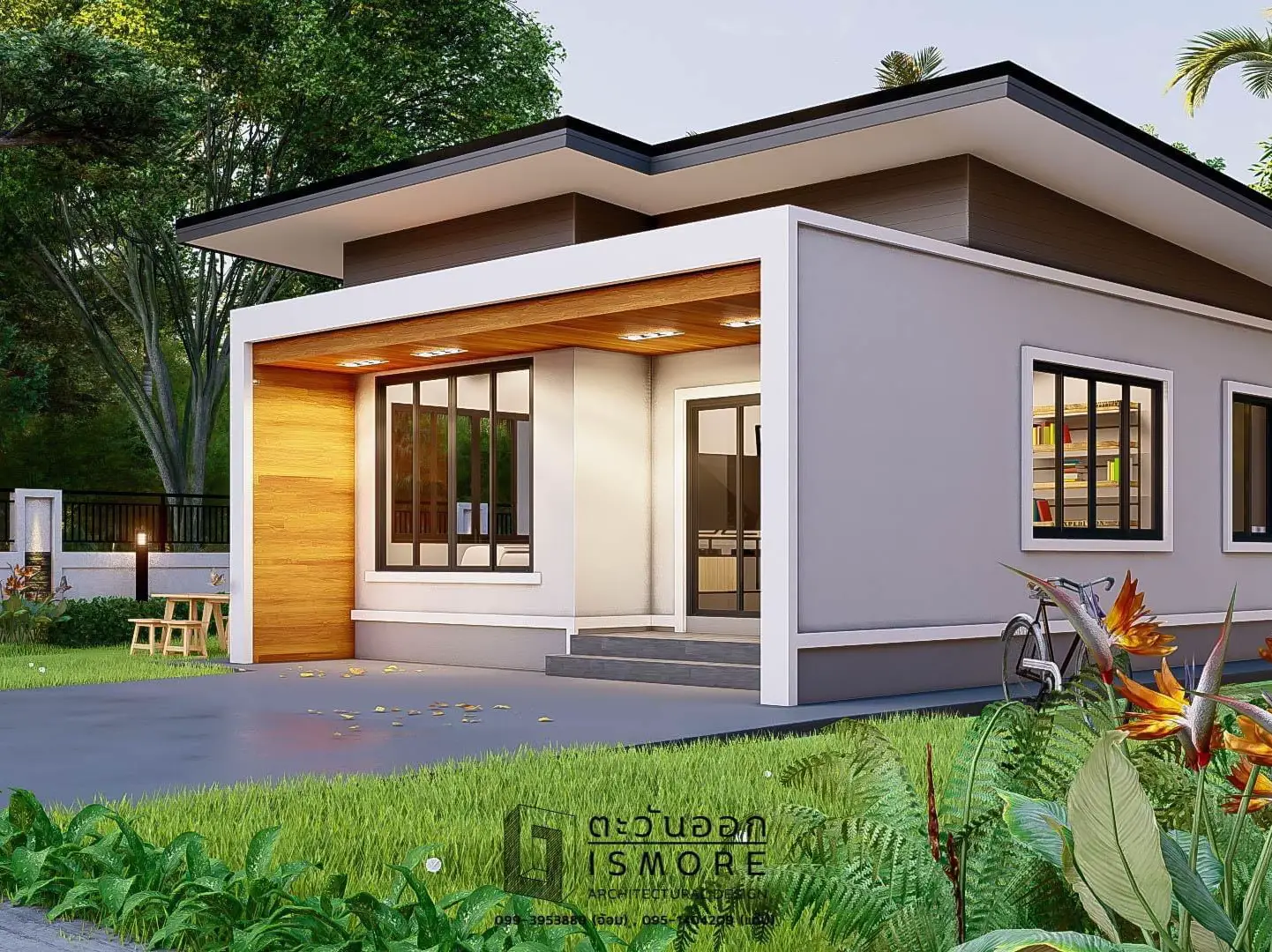 แบบบ้านสไตโมเดิร์น | แกลเลอรีที่โพสต์โดย แอน ดี้ | Lemon8