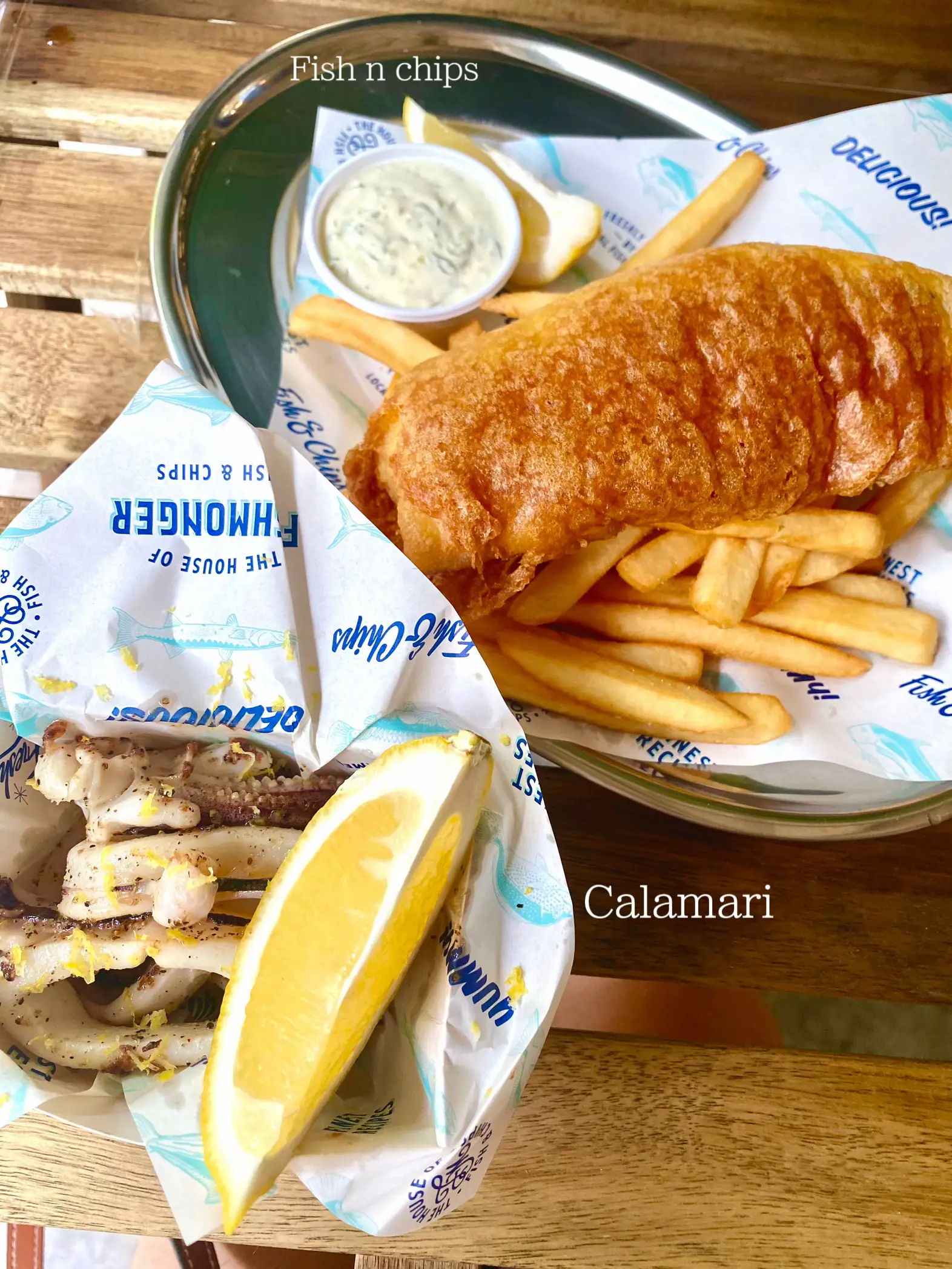 Fish n Chip ปลาไทยดีๆ ที่ใครๆก็อยากกิน ใจกลางเมือง 🎣 💖 | แกลเลอรีที่ ...