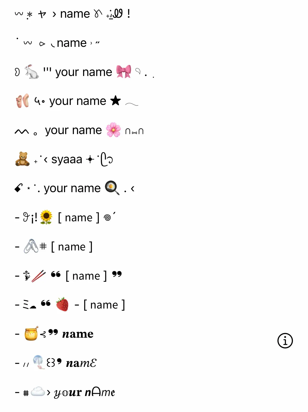Script emoji