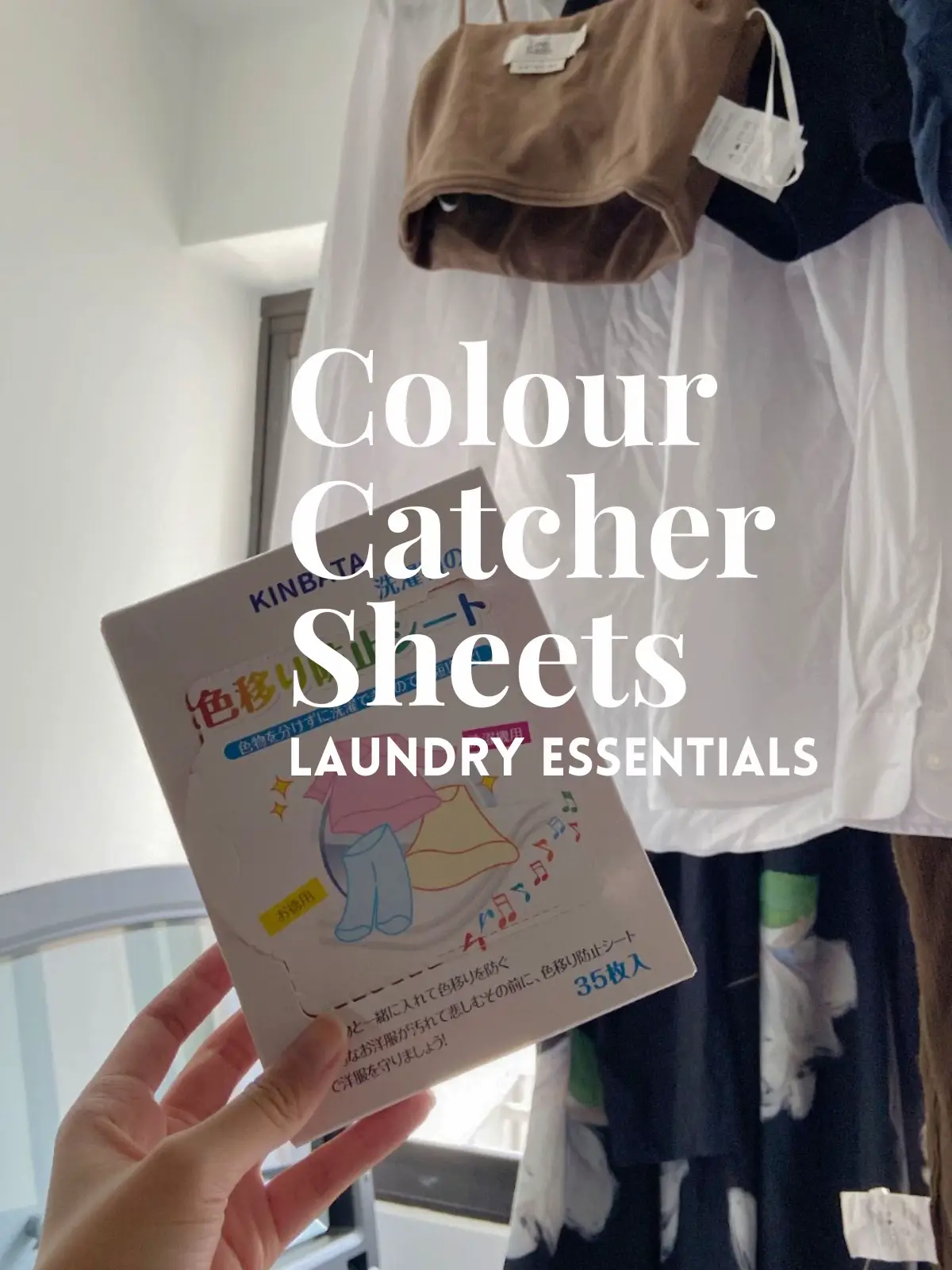 TIRED OF SORTING LAUNDRY BY COLOUR? WE GOT YOU 🤫💦