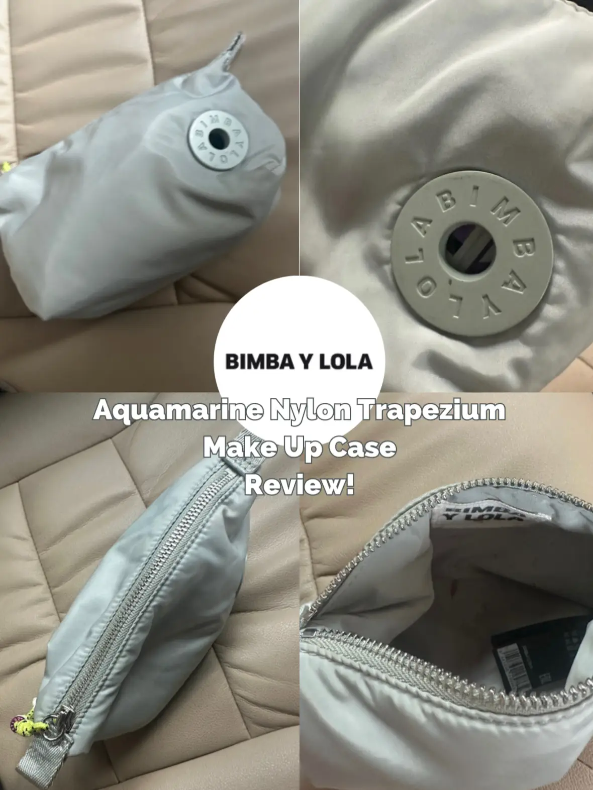 Bimba Y Lola - Aquamarine Nylon Trapezium Make Up, Gallery posted by  Sherynimamputri