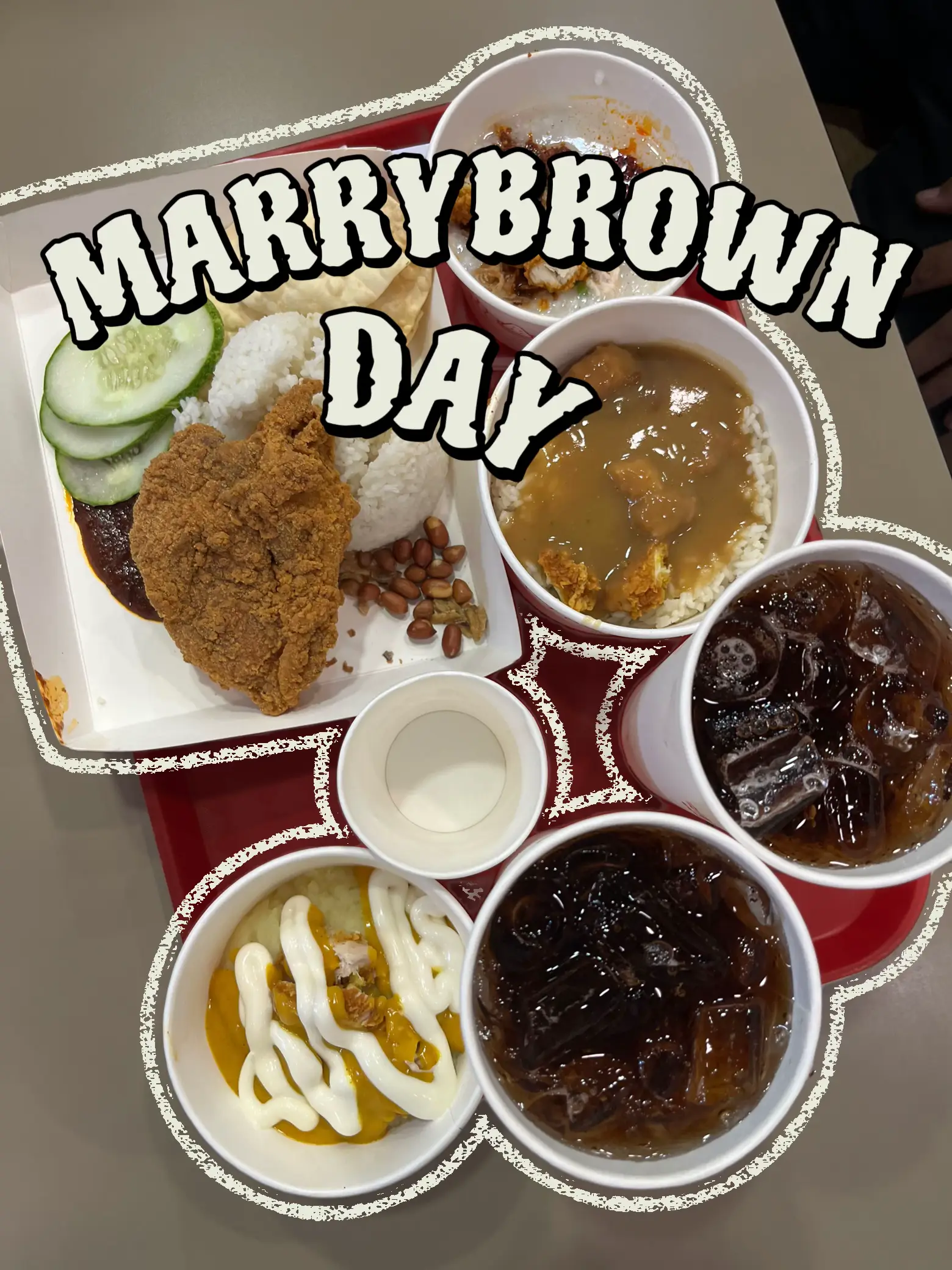 Fragrant Rice Marrybrown Marrybrown day ! | Galeri disiarkan oleh syahirah | Lemon8