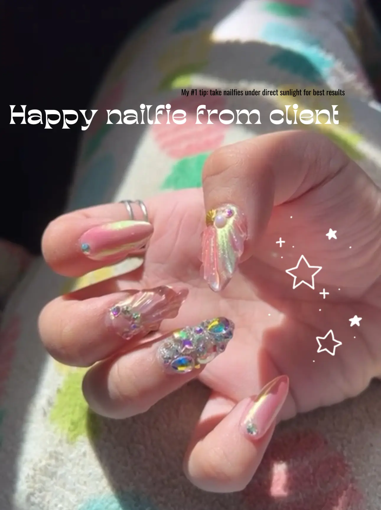 This client ONLY wants BLING & MERMAID nails!, Gallery posted by  Isellseashells