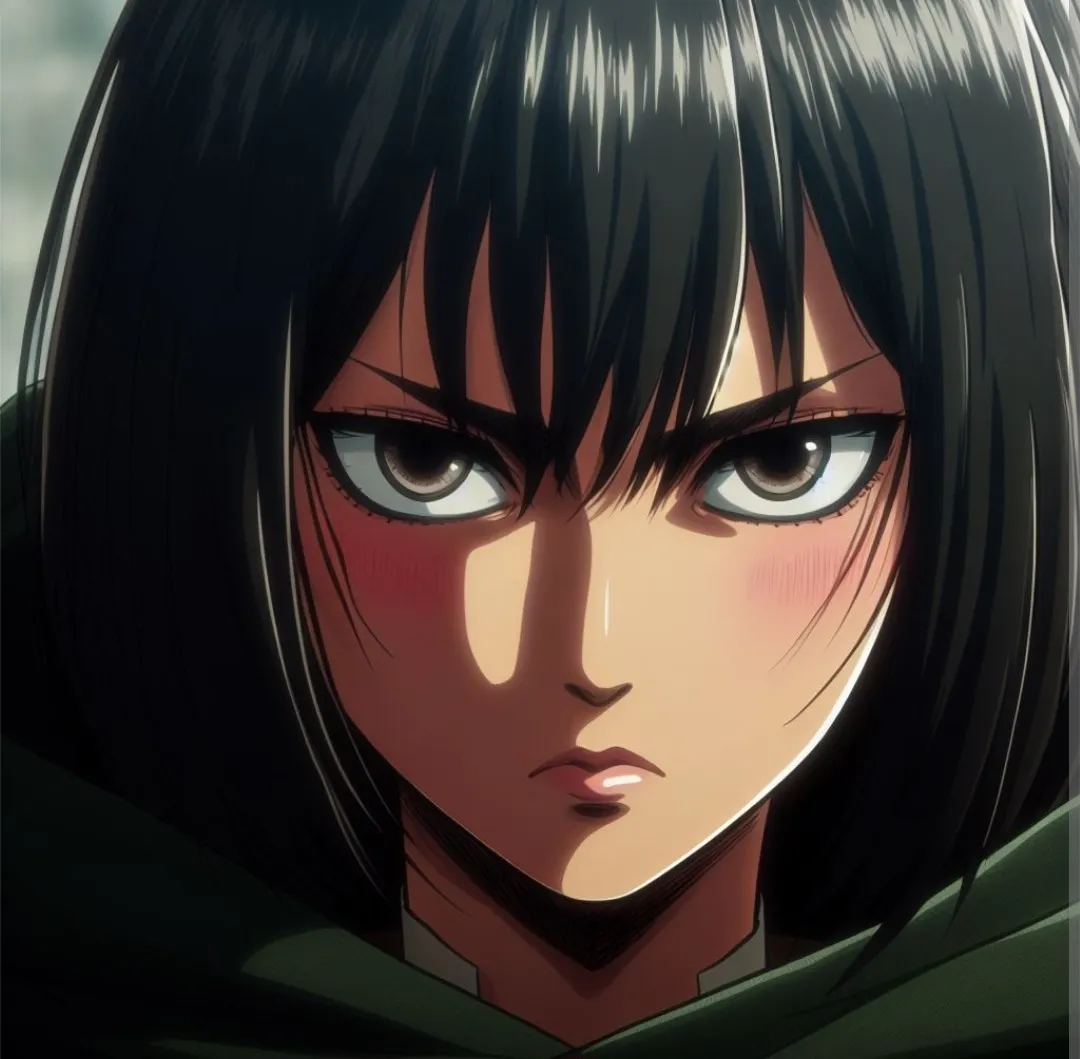 Mikasa really changed him🧣🕊️ - Attack on Titan posting