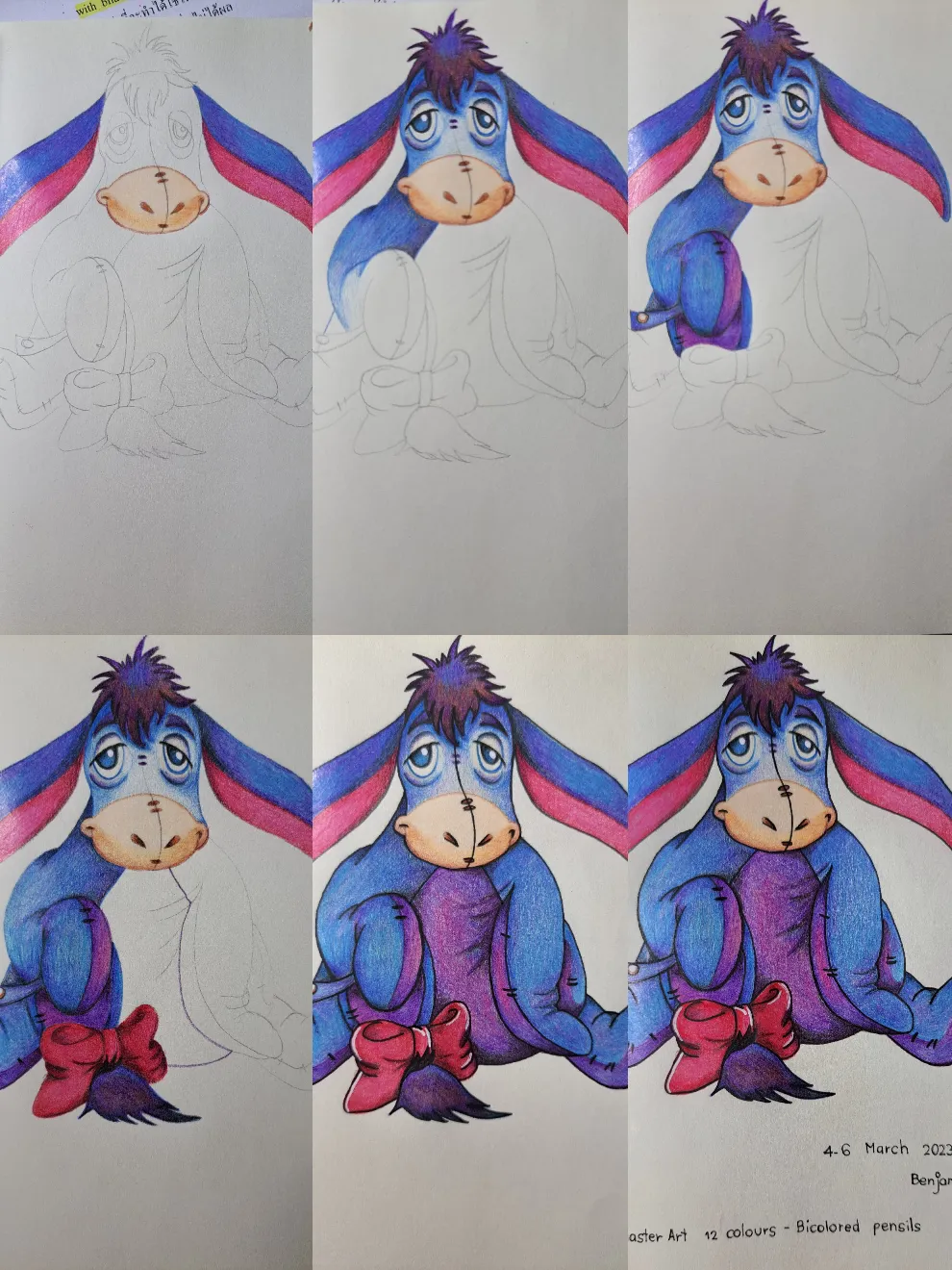 Practice drawing Eeyore | Gallery posted by Benja.S.NP | Lemon8